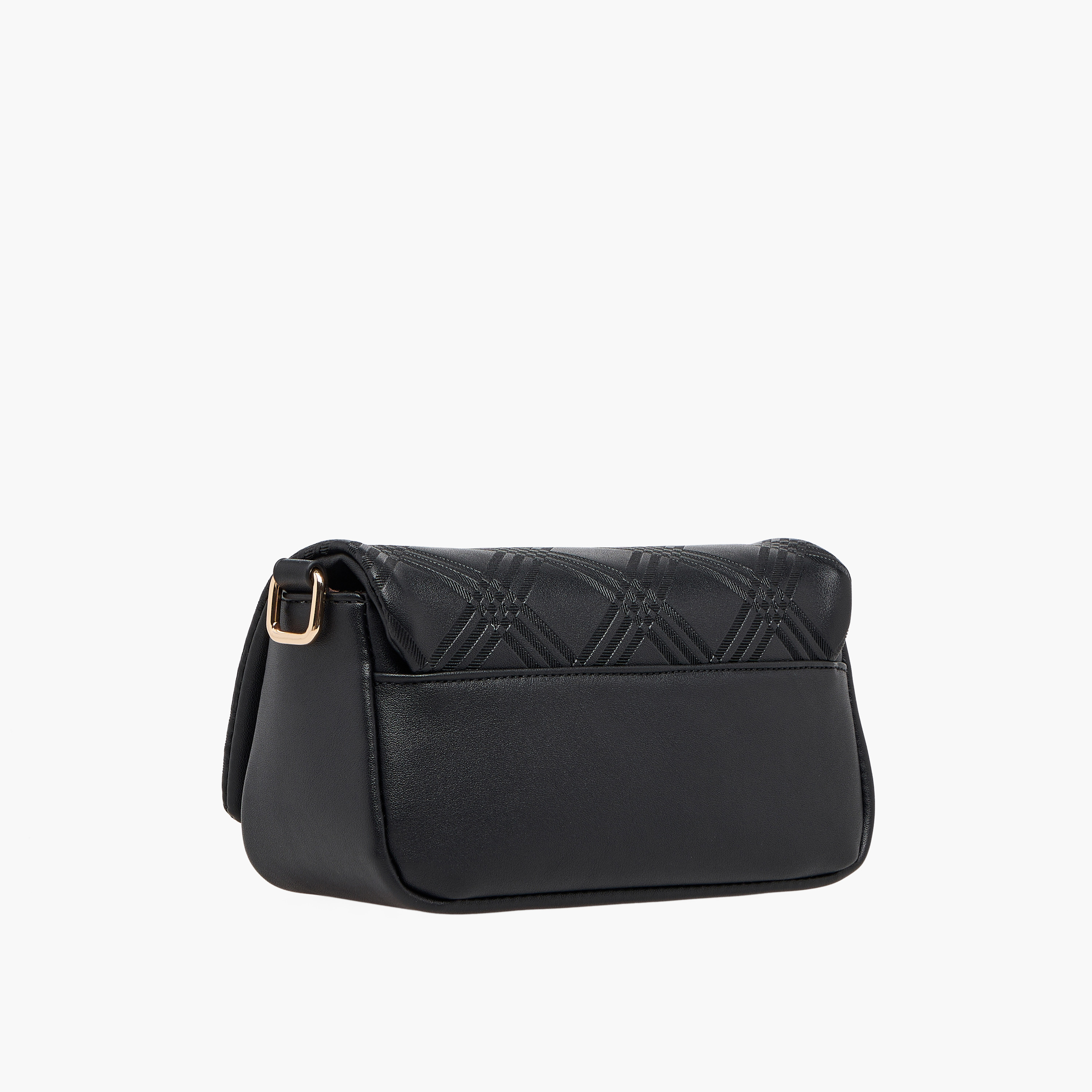 شنطة كروس بودي بارزة الملمس بحزام قابل للفصل من ساشا-women-bagsandwallets-handbags-image-3