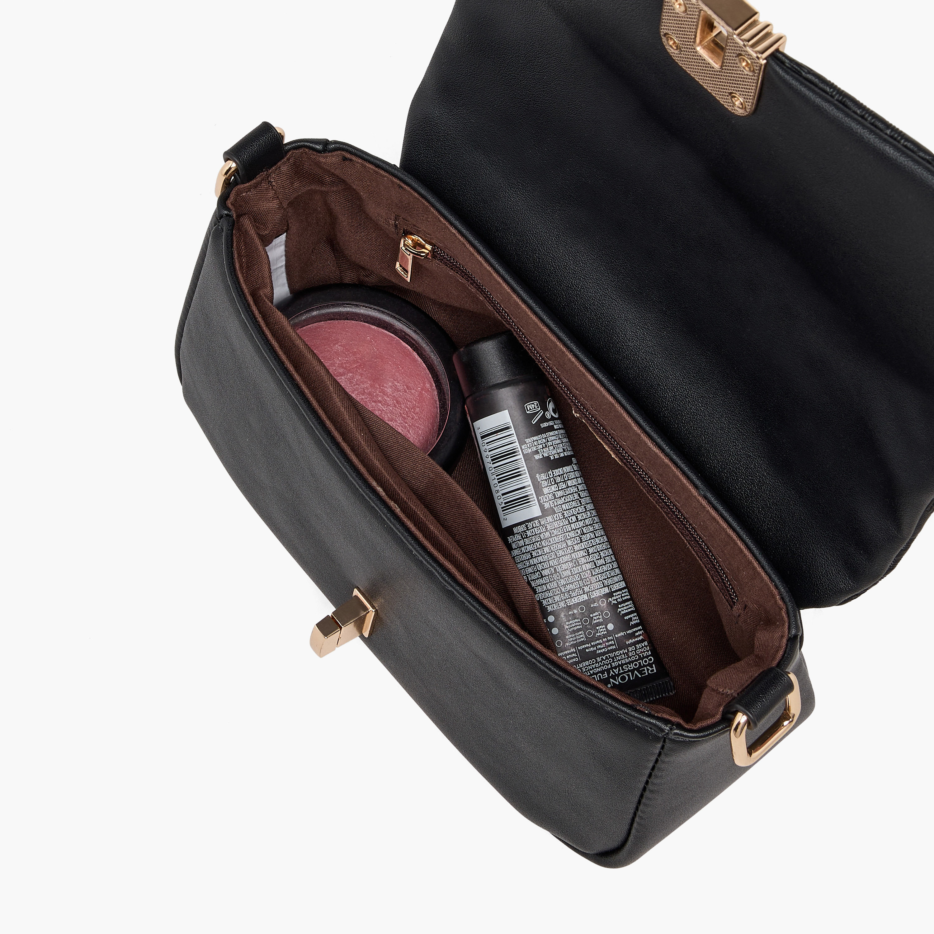 شنطة كروس بودي بارزة الملمس بحزام قابل للفصل من ساشا-women-bagsandwallets-handbags-image-7