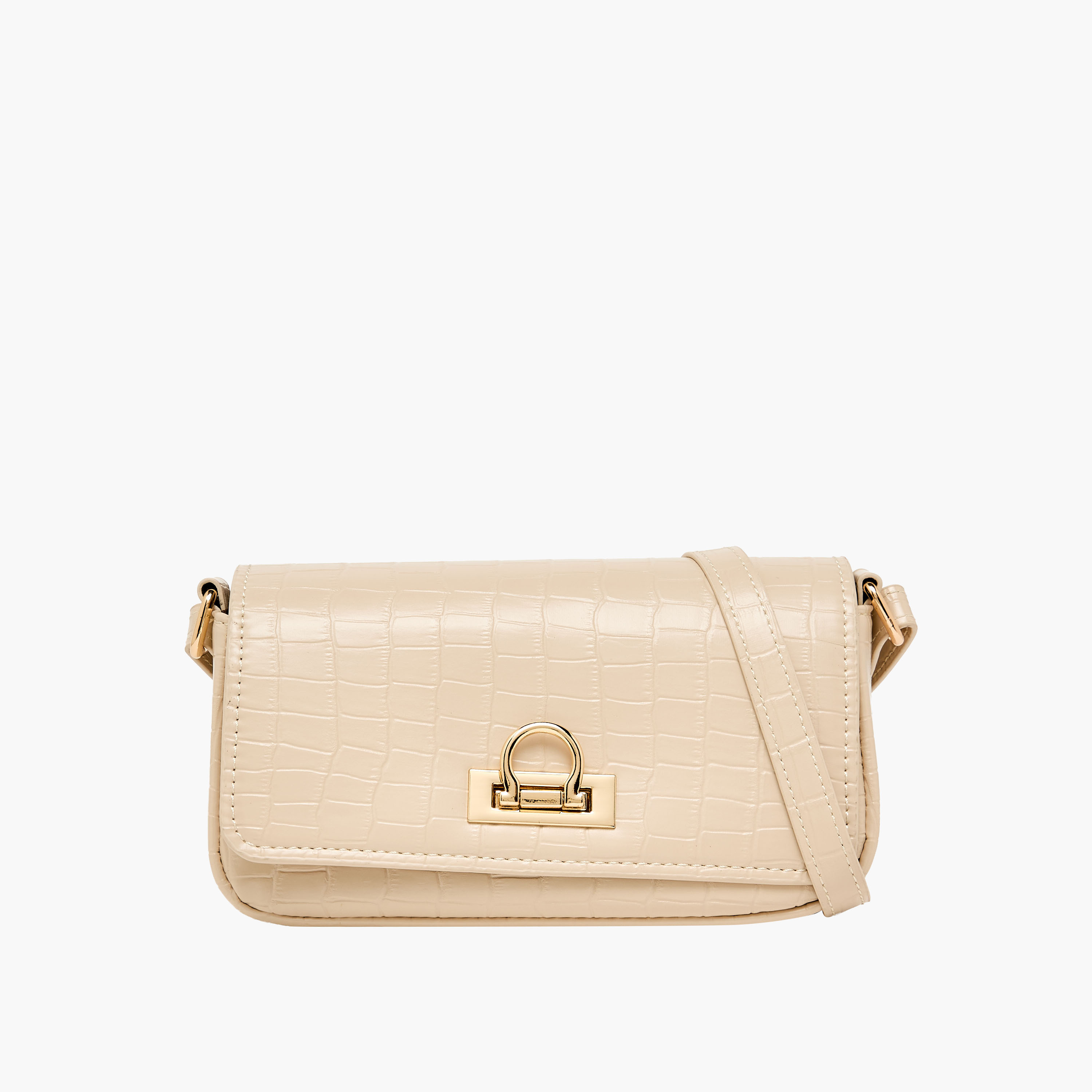 شنطة كروس بودي بارزة الملمس بحزام قابل للفصل من ساشا-women-bagsandwallets-handbags-image-1