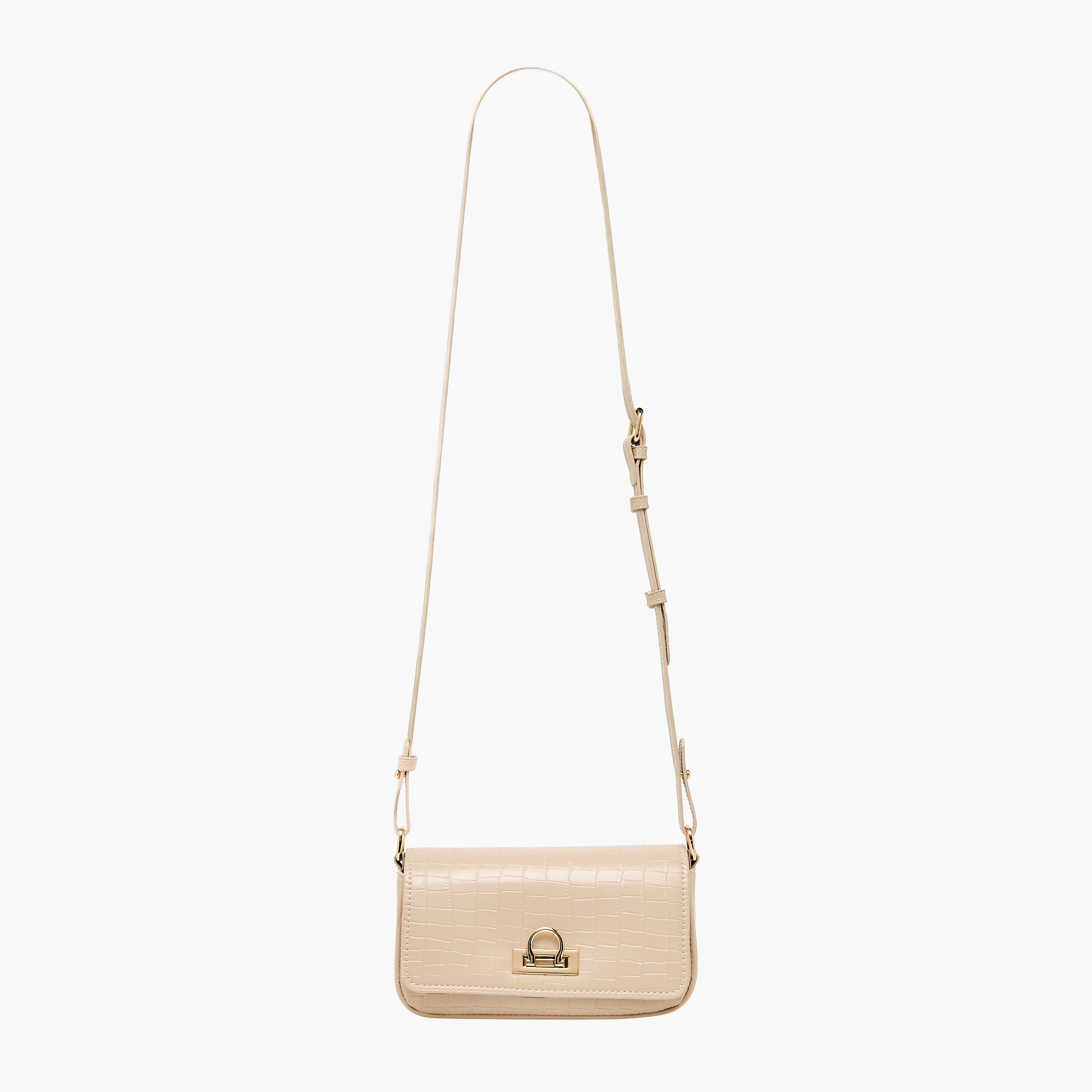 شنطة كروس بودي بارزة الملمس بحزام قابل للفصل من ساشا-women-bagsandwallets-handbags-image-2