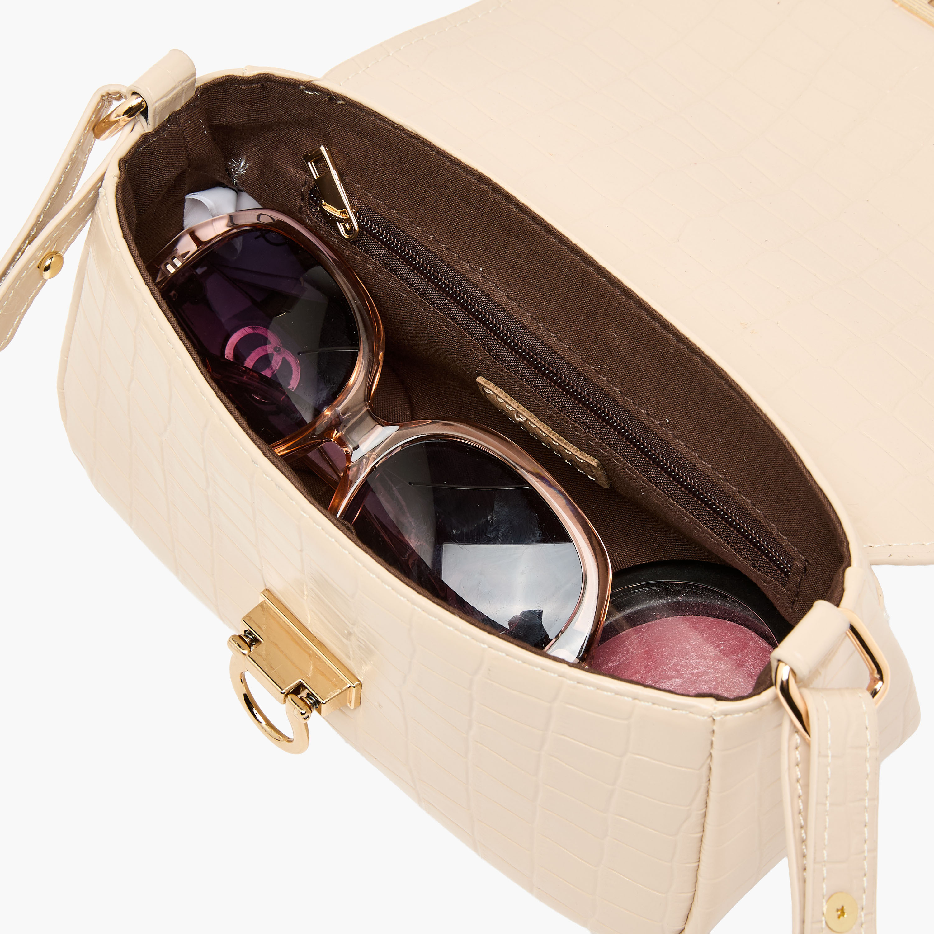شنطة كروس بودي بارزة الملمس بحزام قابل للفصل من ساشا-women-bagsandwallets-handbags-image-7