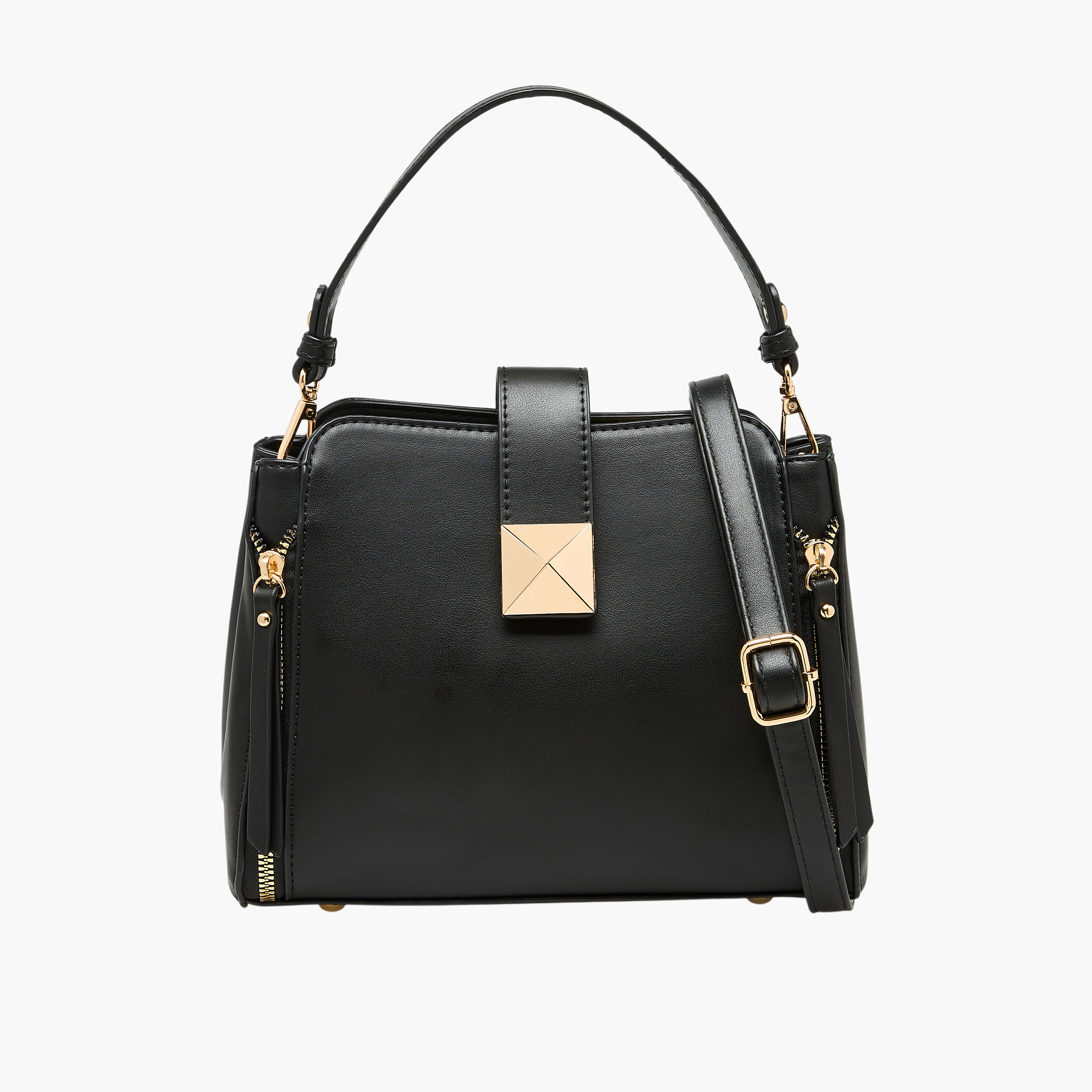 شنطة كروس بودي بطبعات مونوجرام وحزام قابل للتعديل من ساشا-women-bagsandwallets-handbags-image-1