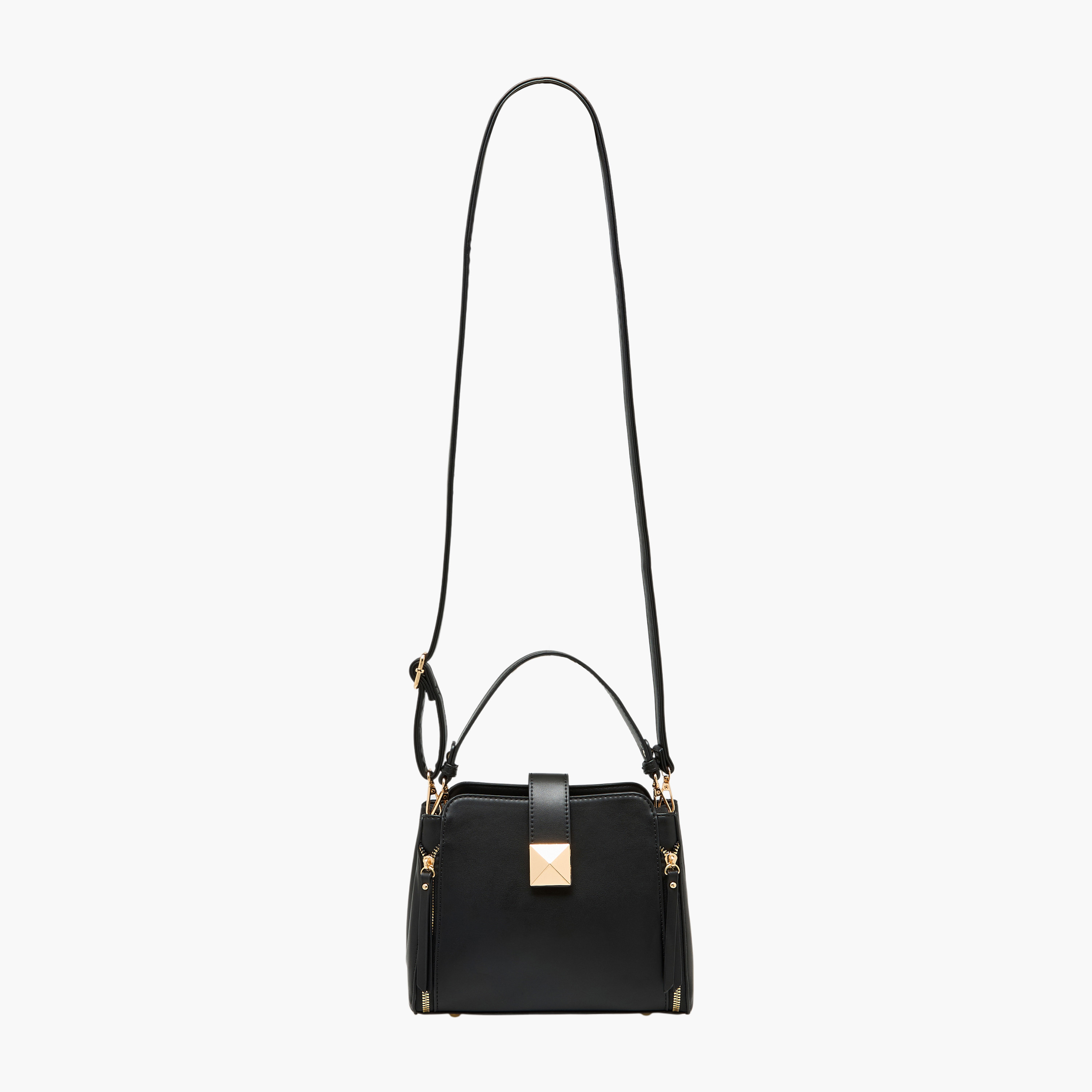 شنطة كروس بودي بطبعات مونوجرام وحزام قابل للتعديل من ساشا-women-bagsandwallets-handbags-image-2
