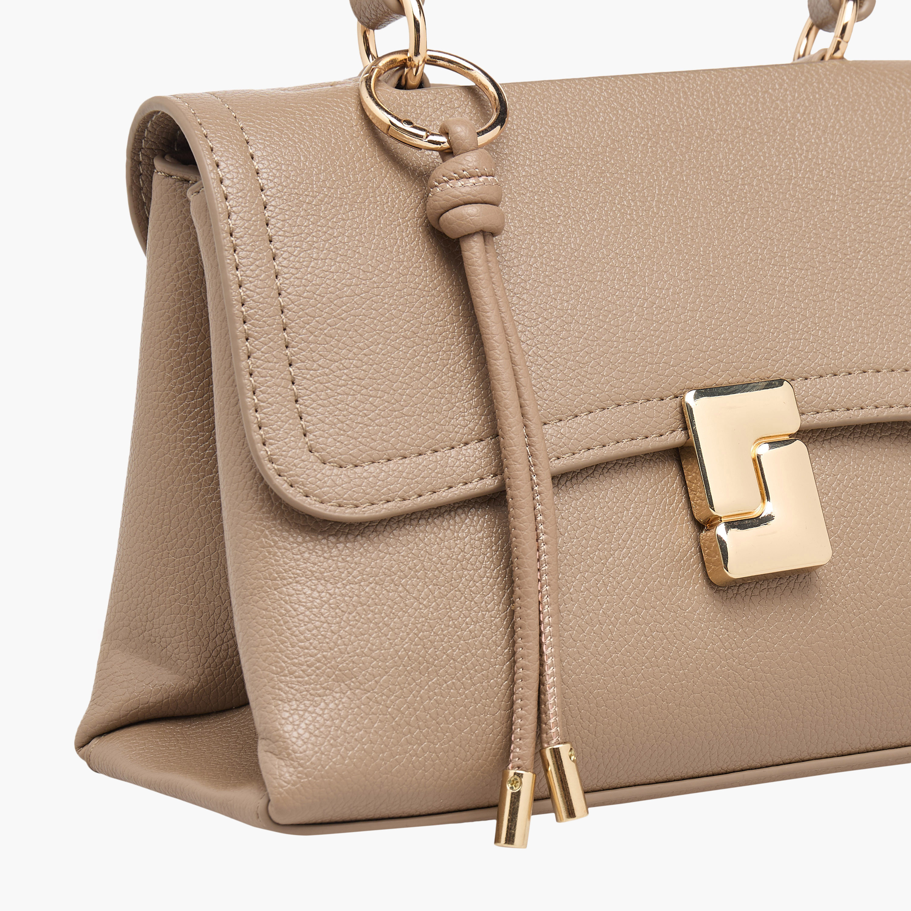 شنطة كروس بودي بارزة الملمس بزر إغلاق من ساشا-women-bagsandwallets-handbags-image-5