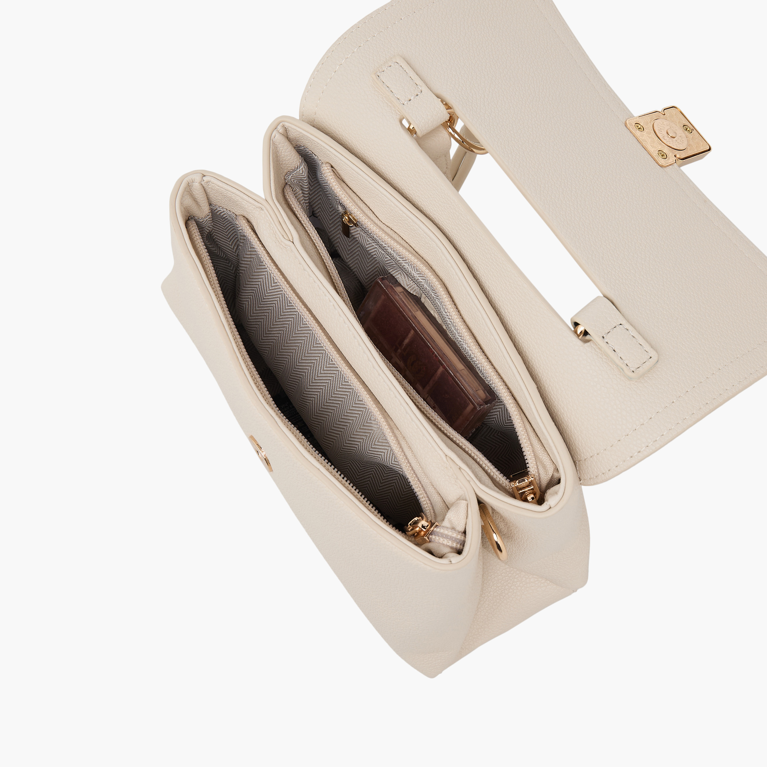 شنطة كروس بودي بارزة الملمس بزر إغلاق من ساشا-women-bagsandwallets-handbags-image-7