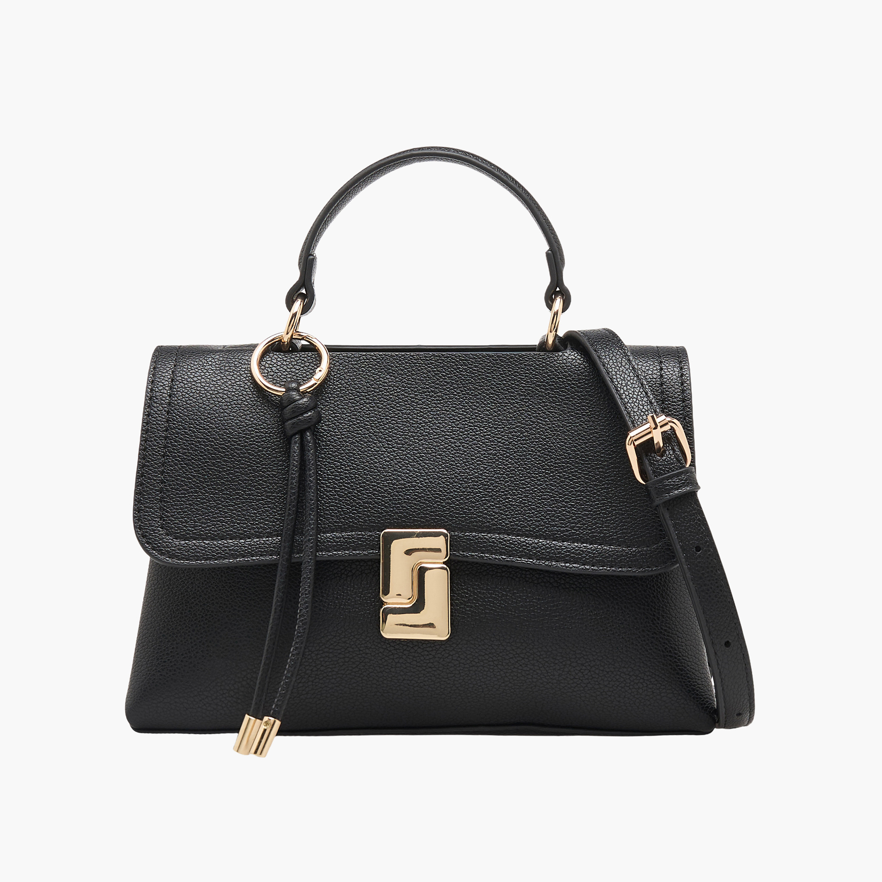 شنطة كروس بودي بارزة الملمس بزر إغلاق من ساشا-women-bagsandwallets-handbags-image-1