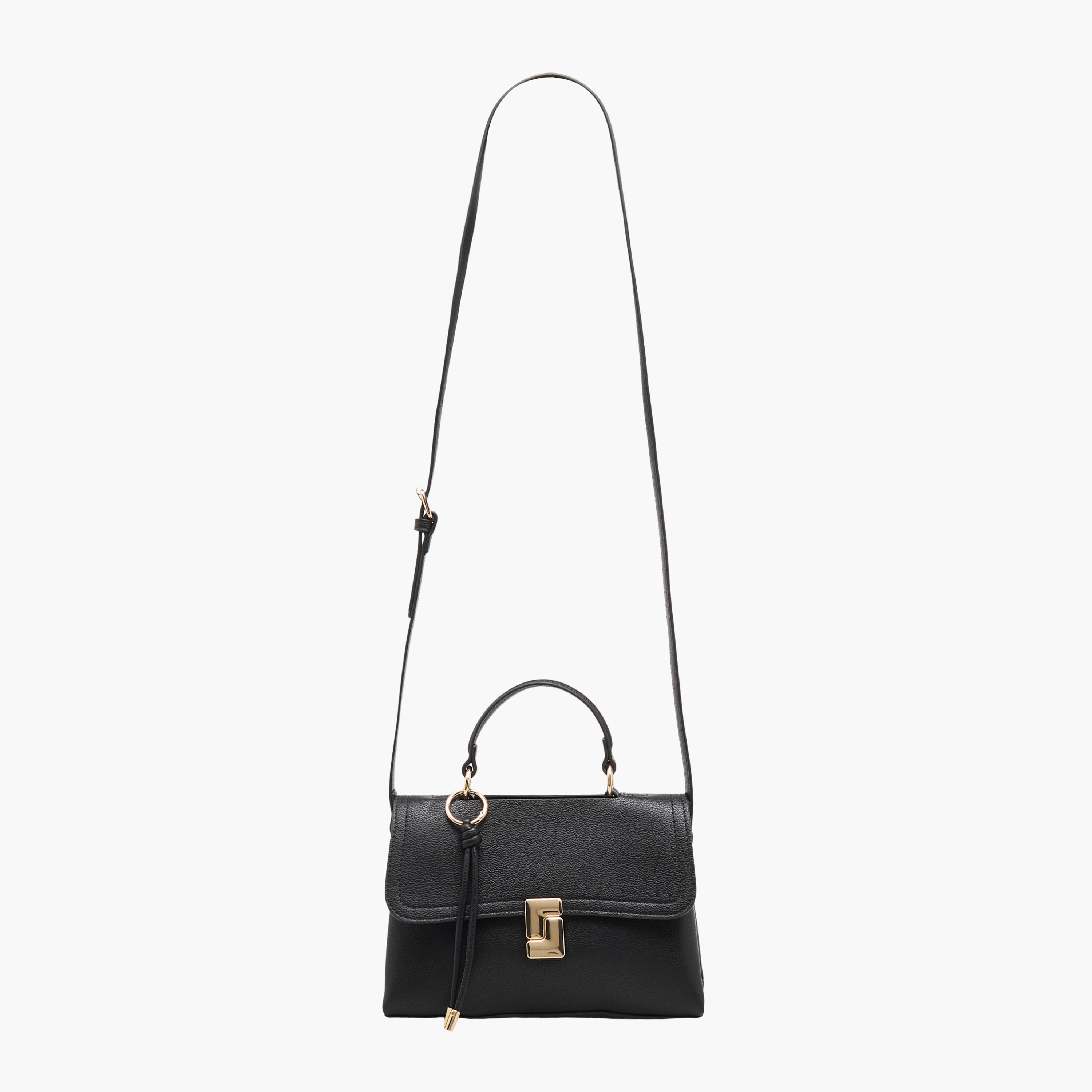 شنطة كروس بودي بارزة الملمس بزر إغلاق من ساشا-women-bagsandwallets-handbags-image-2