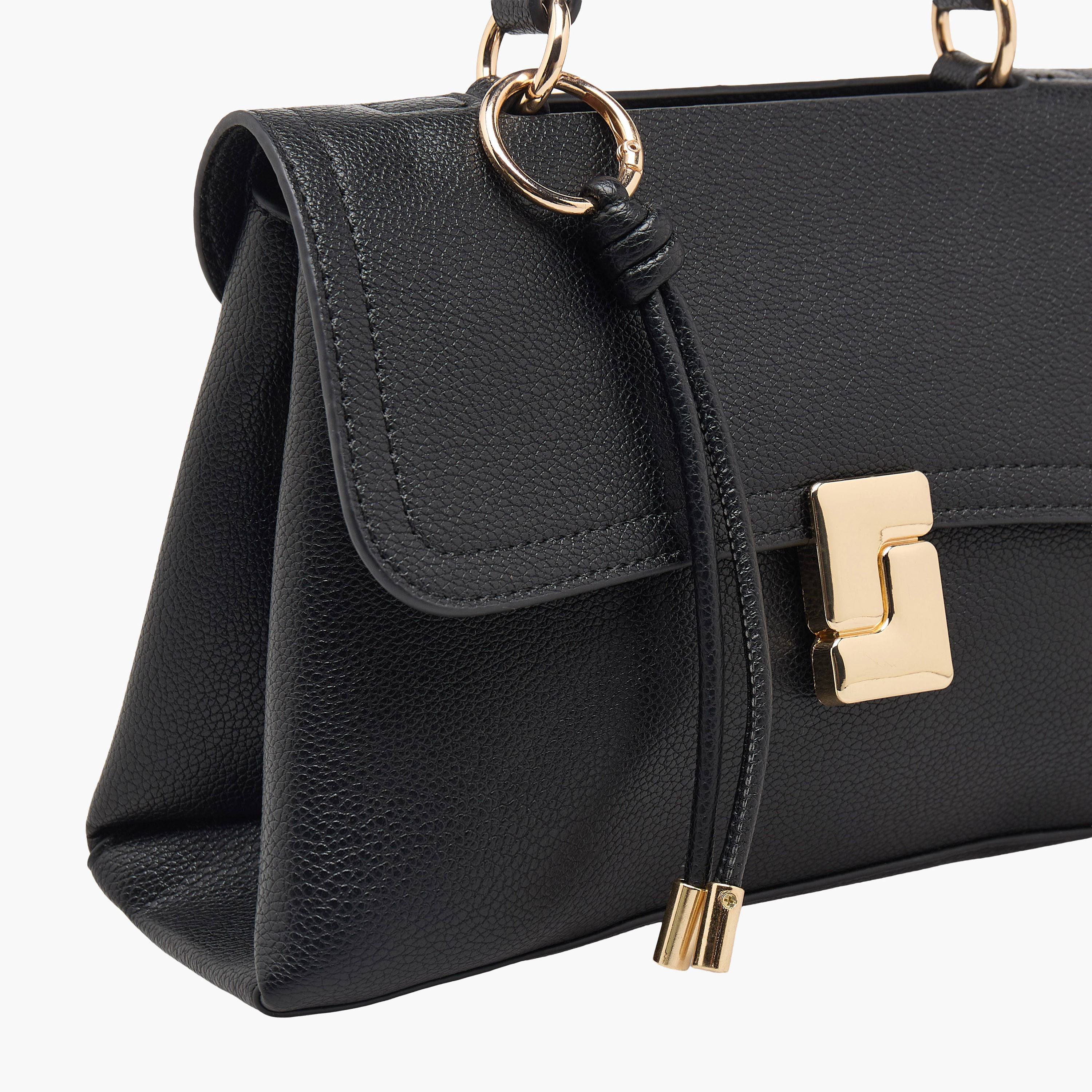 شنطة كروس بودي بارزة الملمس بزر إغلاق من ساشا-women-bagsandwallets-handbags-image-4
