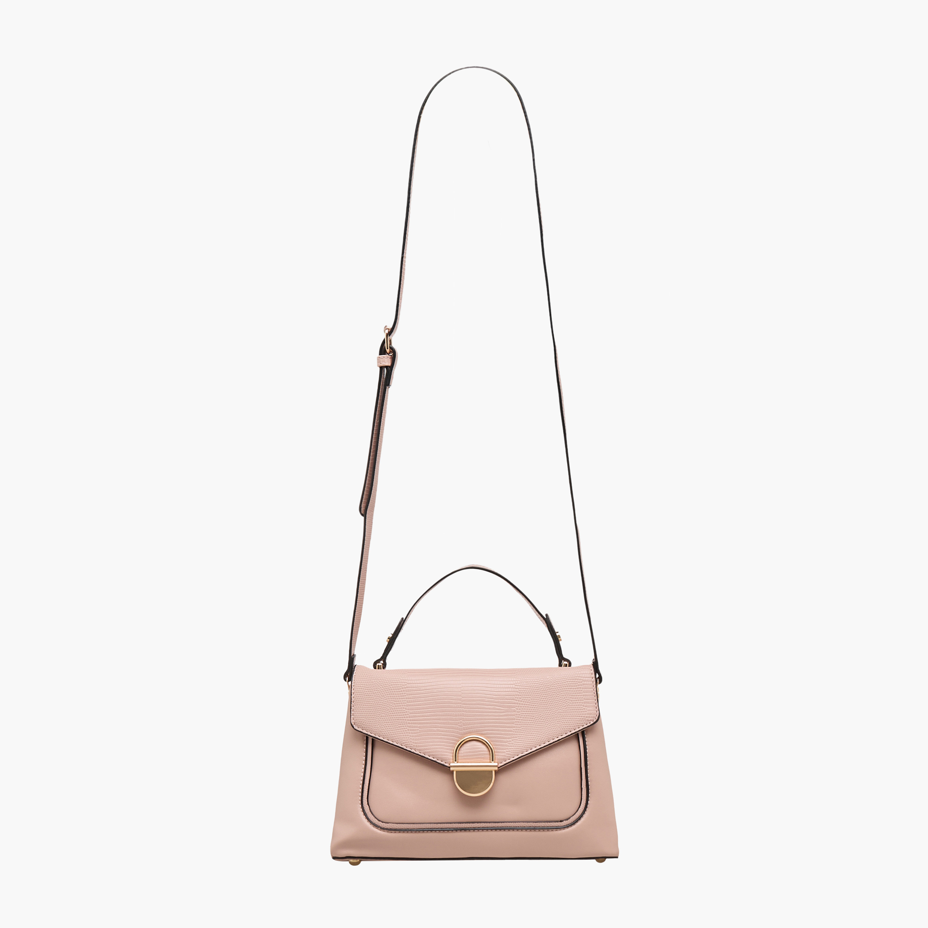 شنطة كروس بودي بارزة الملمس بزر إغلاق من ساشا-women-bagsandwallets-handbags-image-2