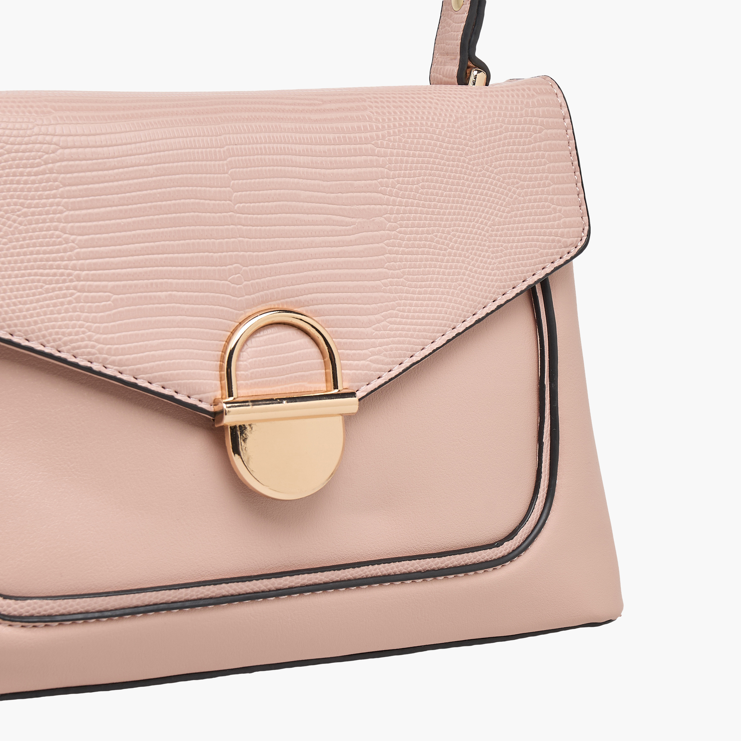 شنطة كروس بودي بارزة الملمس بزر إغلاق من ساشا-women-bagsandwallets-handbags-image-4