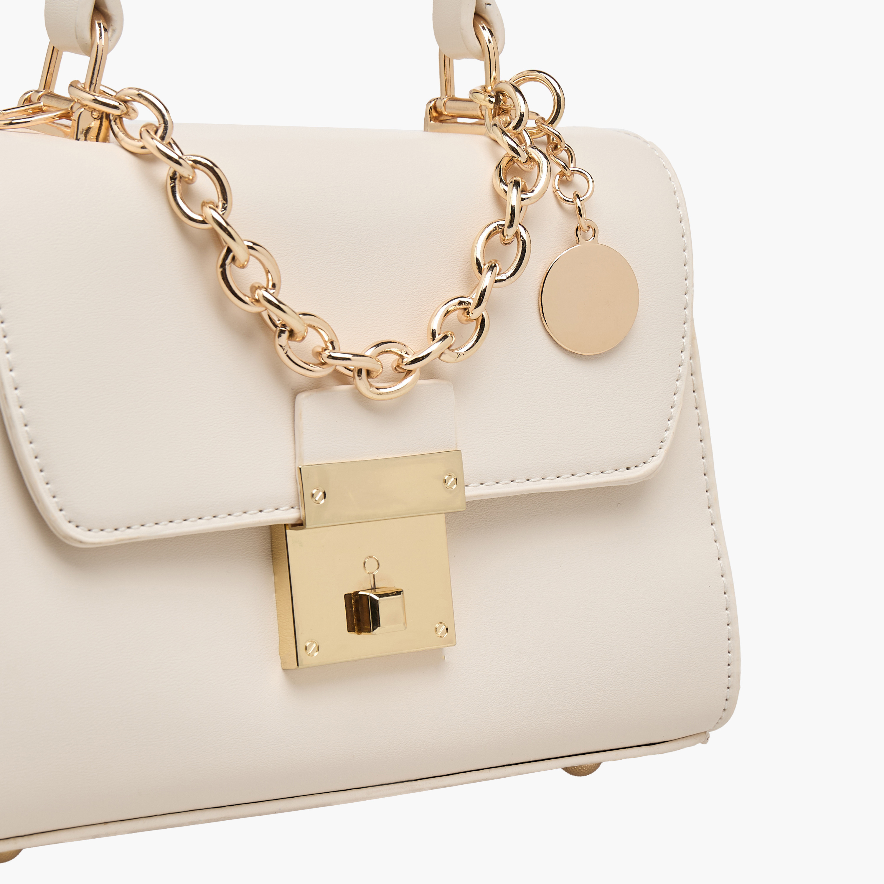 شنطة كروس بودي بارزة الملمس بزينة سلسلة وحزام من ساشا-women-bagsandwallets-handbags-image-5