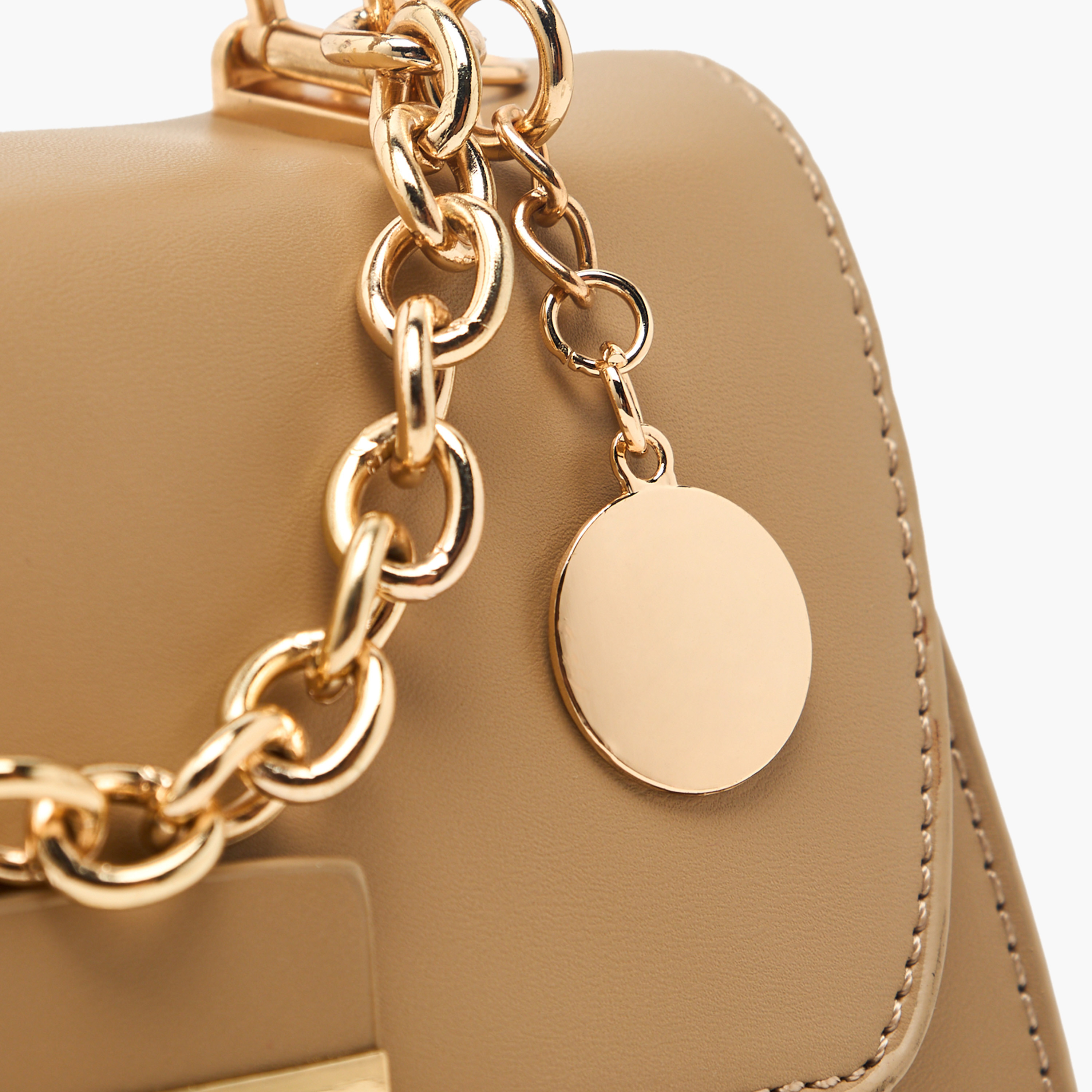 شنطة كروس بودي بارزة الملمس بزينة سلسلة وحزام من ساشا-women-bagsandwallets-handbags-image-3