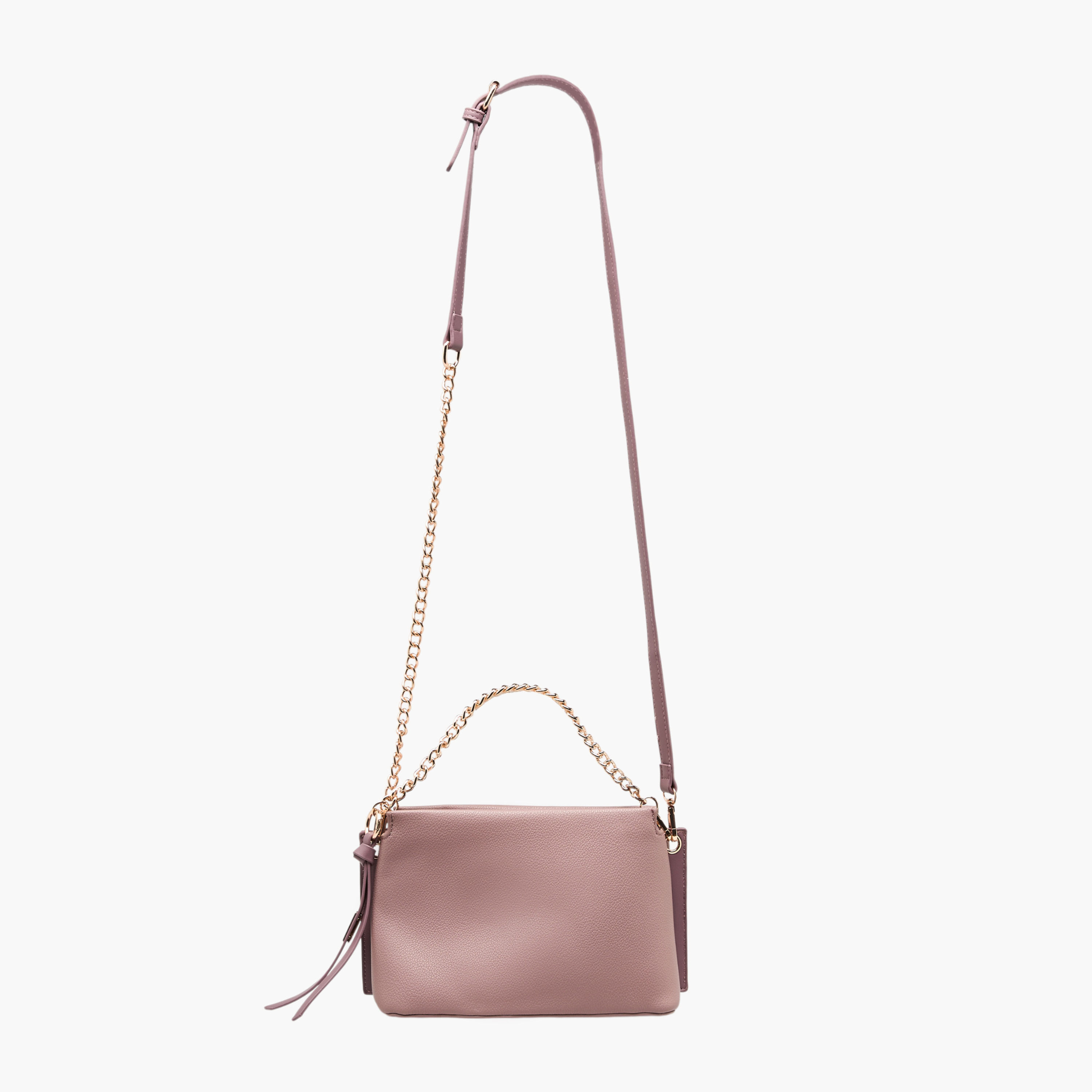 شنطة كروس بودي بارزة الملمس بسحاب إغلاق من ساشا-women-bagsandwallets-handbags-image-2