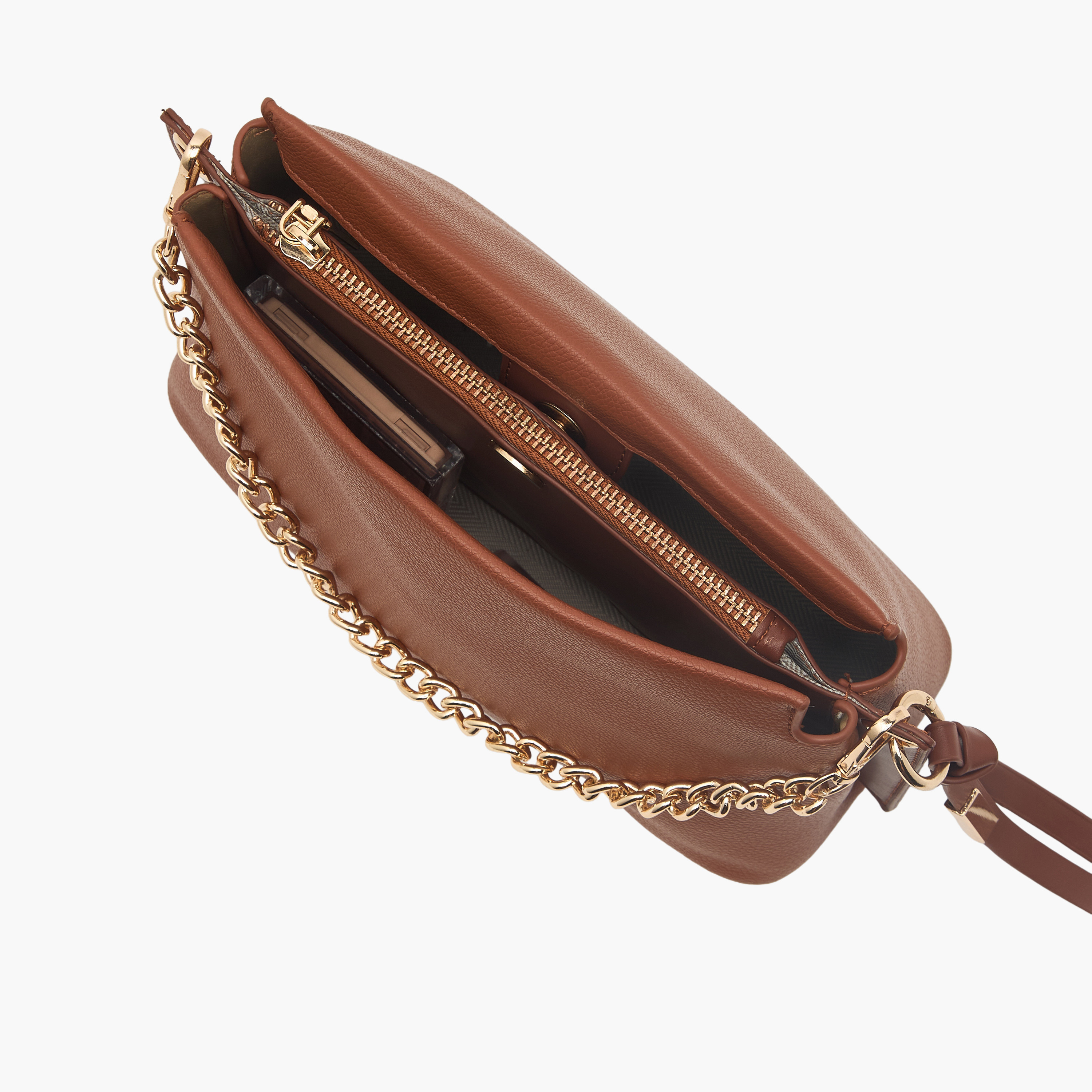 شنطة كروس بودي بارزة الملمس بسحاب إغلاق من ساشا-women-bagsandwallets-handbags-image-8
