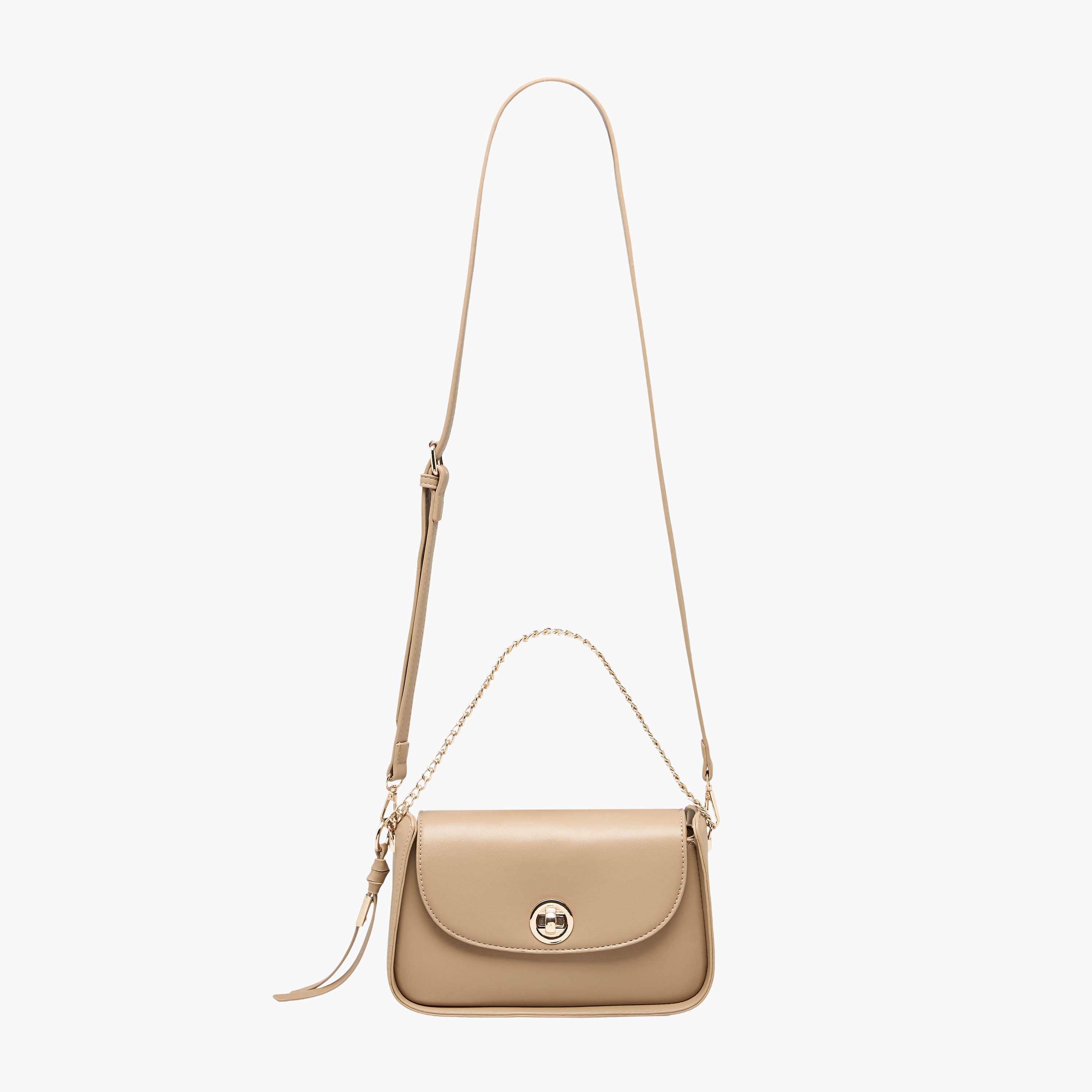 شنطة كروس بودي سادة بقفل إغلاق من ساشا-women-bagsandwallets-handbags-image-3