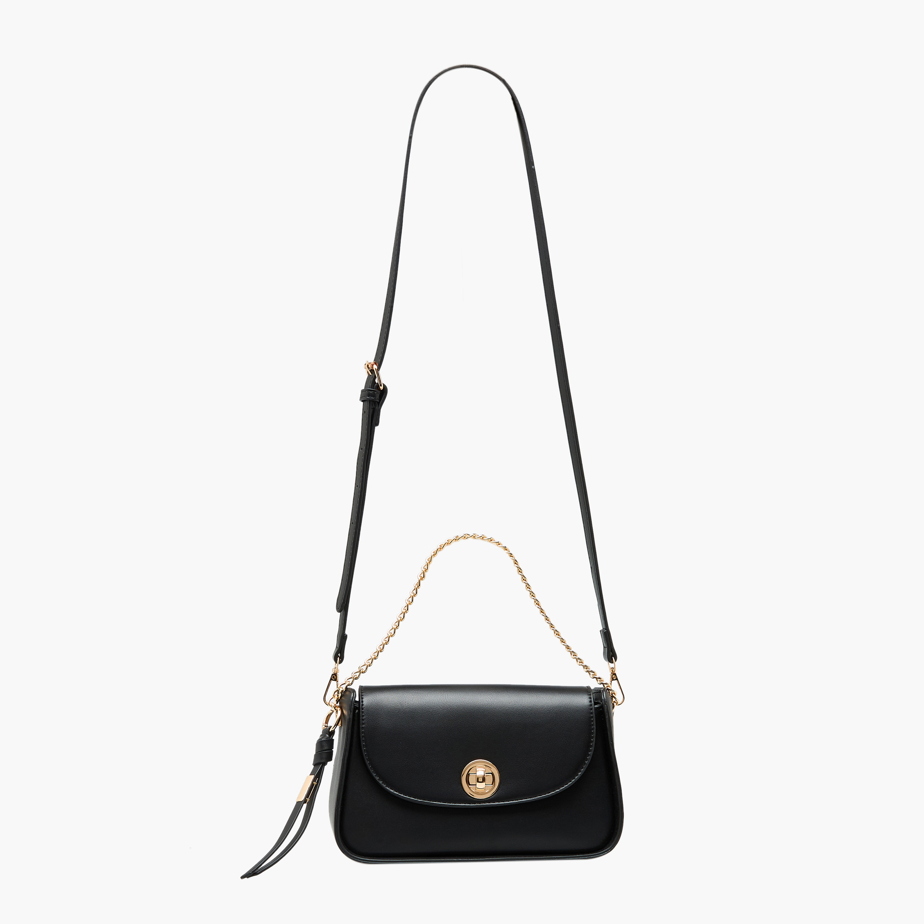 شنطة كروس بودي سادة بقفل إغلاق من ساشا-women-bagsandwallets-handbags-image-3