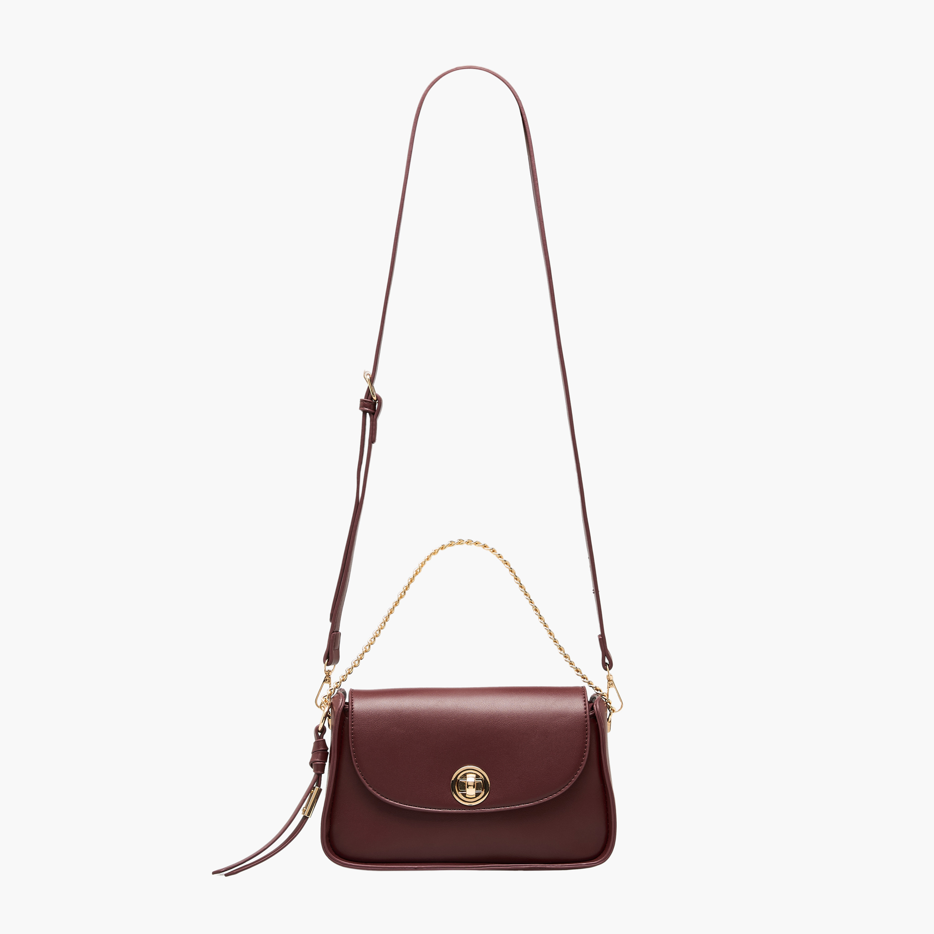 شنطة كروس بودي سادة بقفل إغلاق من ساشا-women-bagsandwallets-handbags-image-3