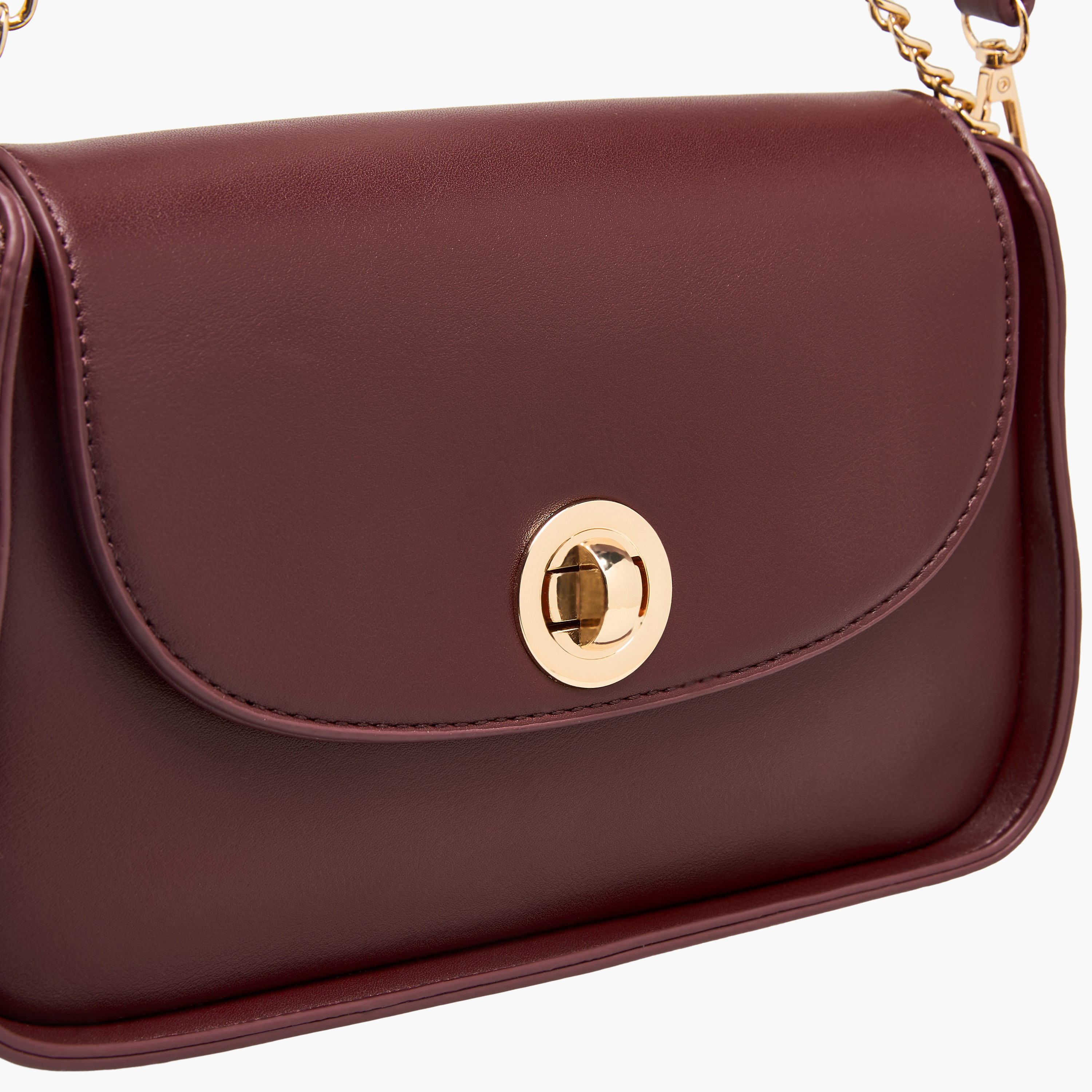 شنطة كروس بودي سادة بقفل إغلاق من ساشا-women-bagsandwallets-handbags-image-5