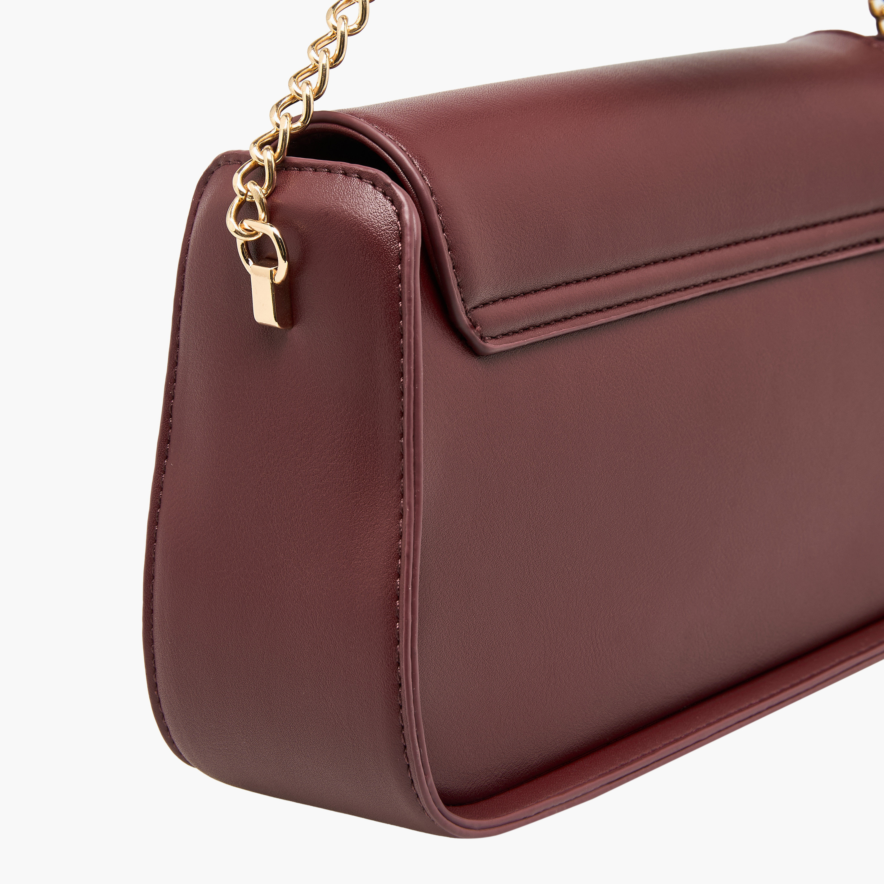 شنطة كروس بودي سادة بقفل إغلاق من ساشا-women-bagsandwallets-handbags-image-6