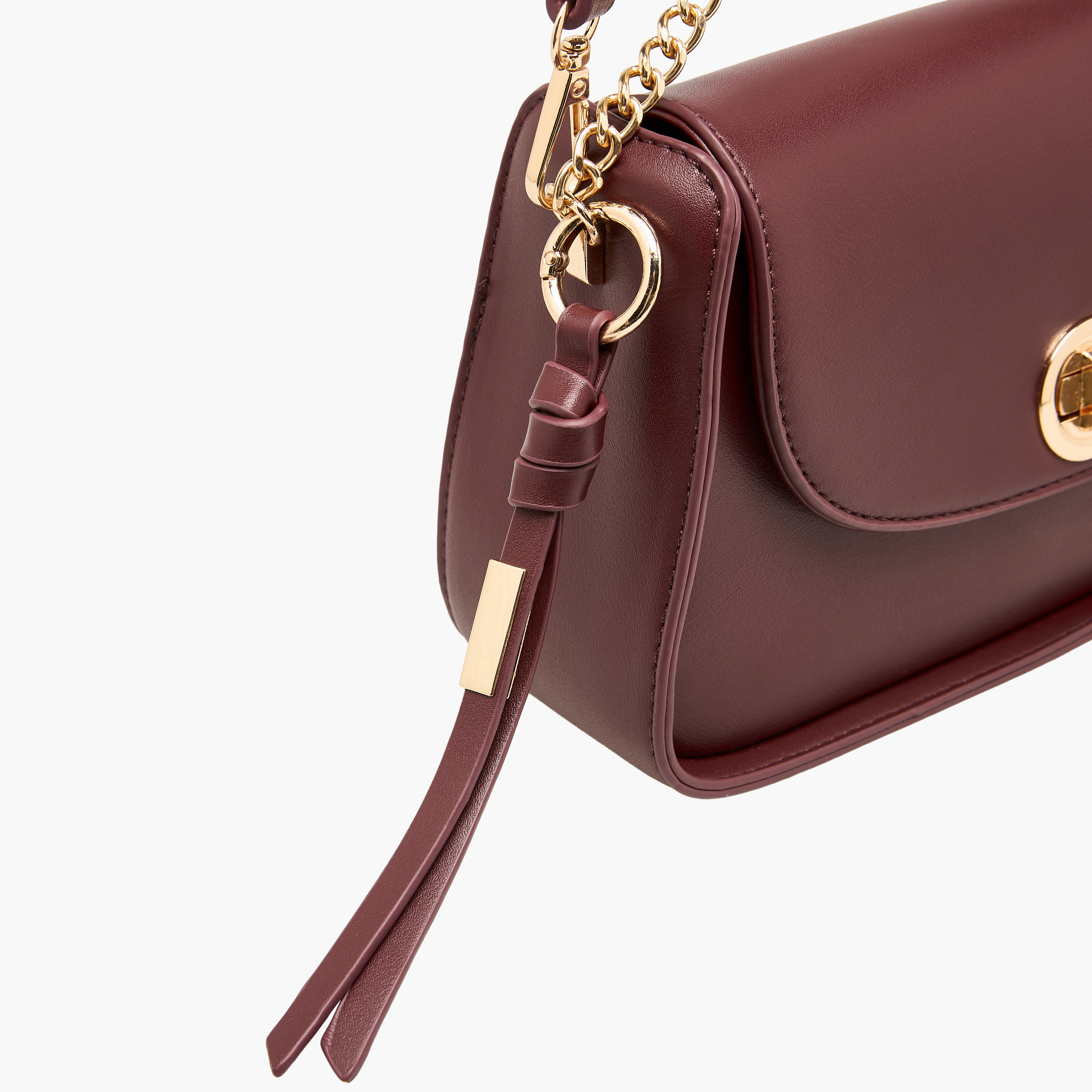 شنطة كروس بودي سادة بقفل إغلاق من ساشا-women-bagsandwallets-handbags-image-7