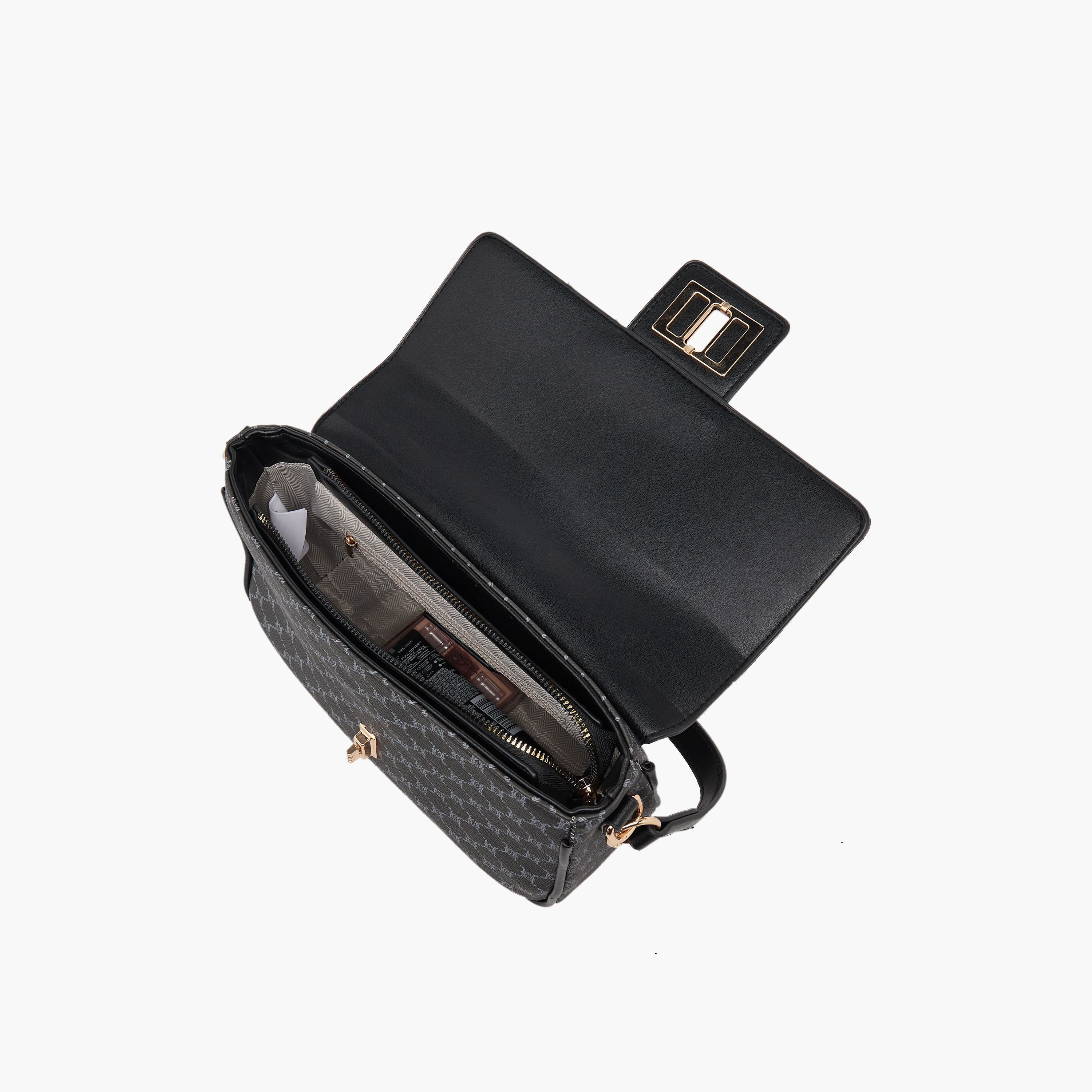 شنطة كروس بودي بزر إغلاق وطبعات من ساشا-women-bagsandwallets-handbags-image-8