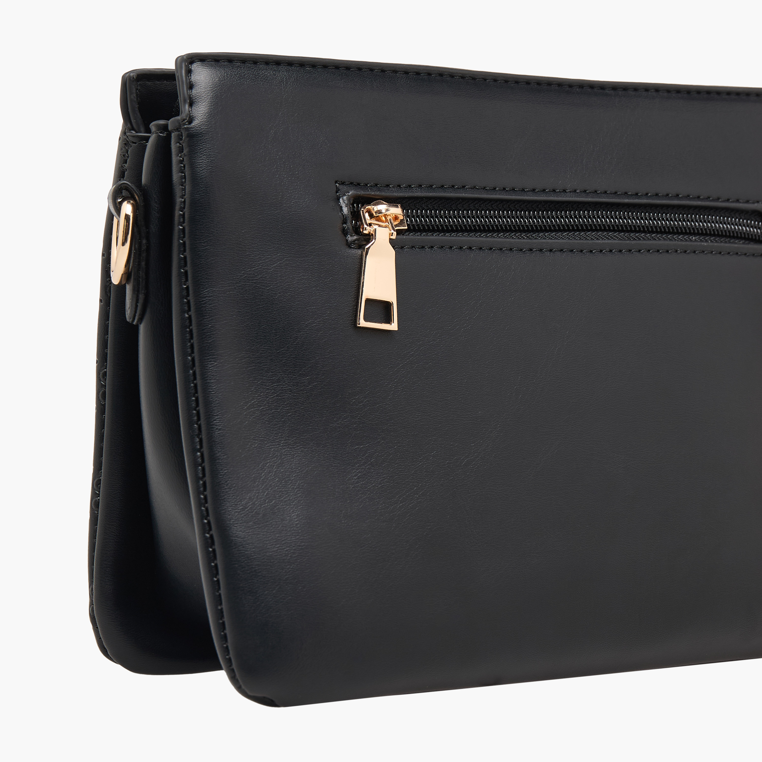 شنطة كروس بودي بسحاب إغلاق ونقوش زهرية من ساشا-women-bagsandwallets-handbags-image-6