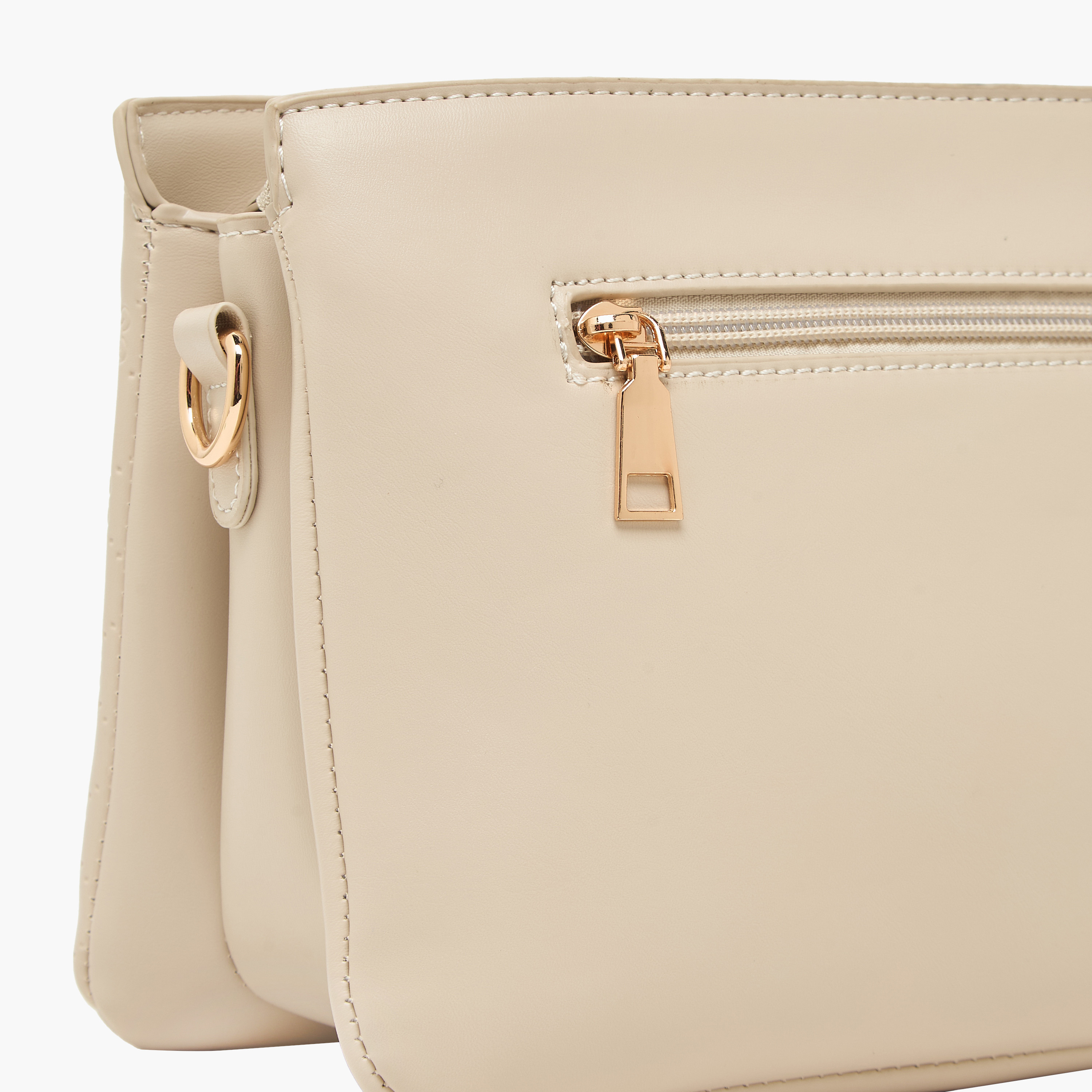 شنطة كروس بودي بسحاب إغلاق ونقوش زهرية من ساشا-women-bagsandwallets-handbags-image-6