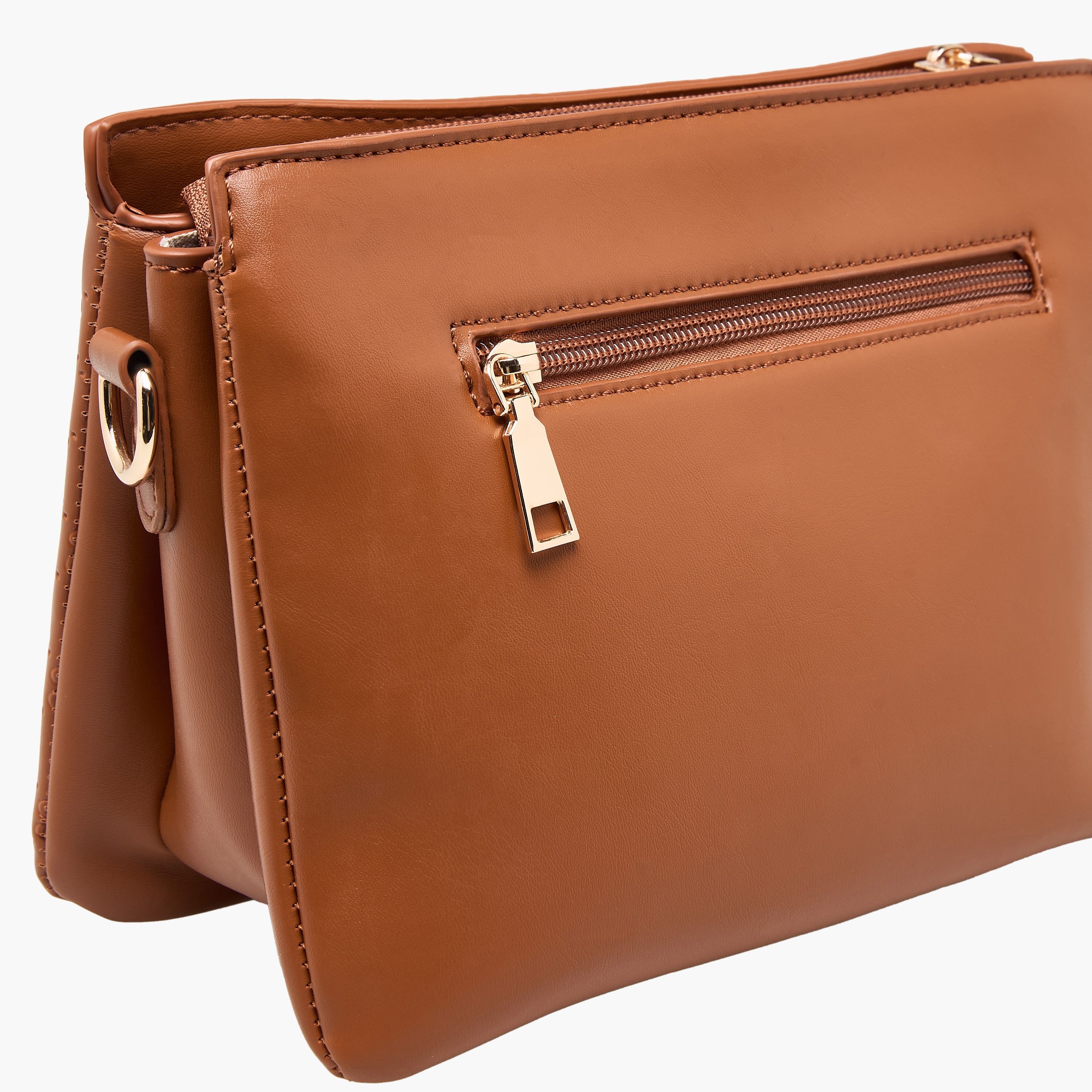 شنطة كروس بودي بسحاب إغلاق ونقوش زهرية من ساشا-women-bagsandwallets-handbags-image-6