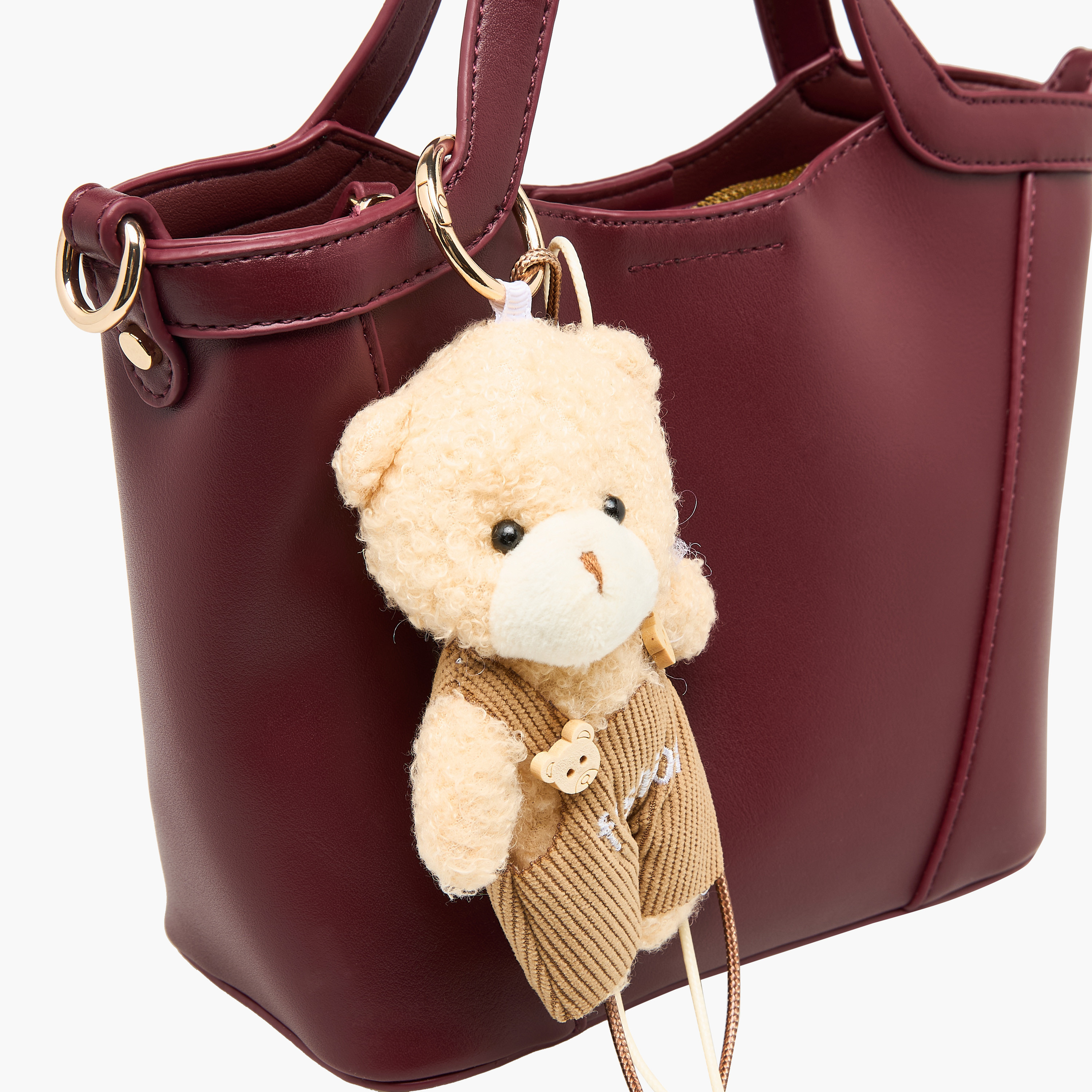 شنطة توتي بدلاية تيدي بير وحزام قابل للفصل من ساشا-women-bagsandwallets-handbags-image-5