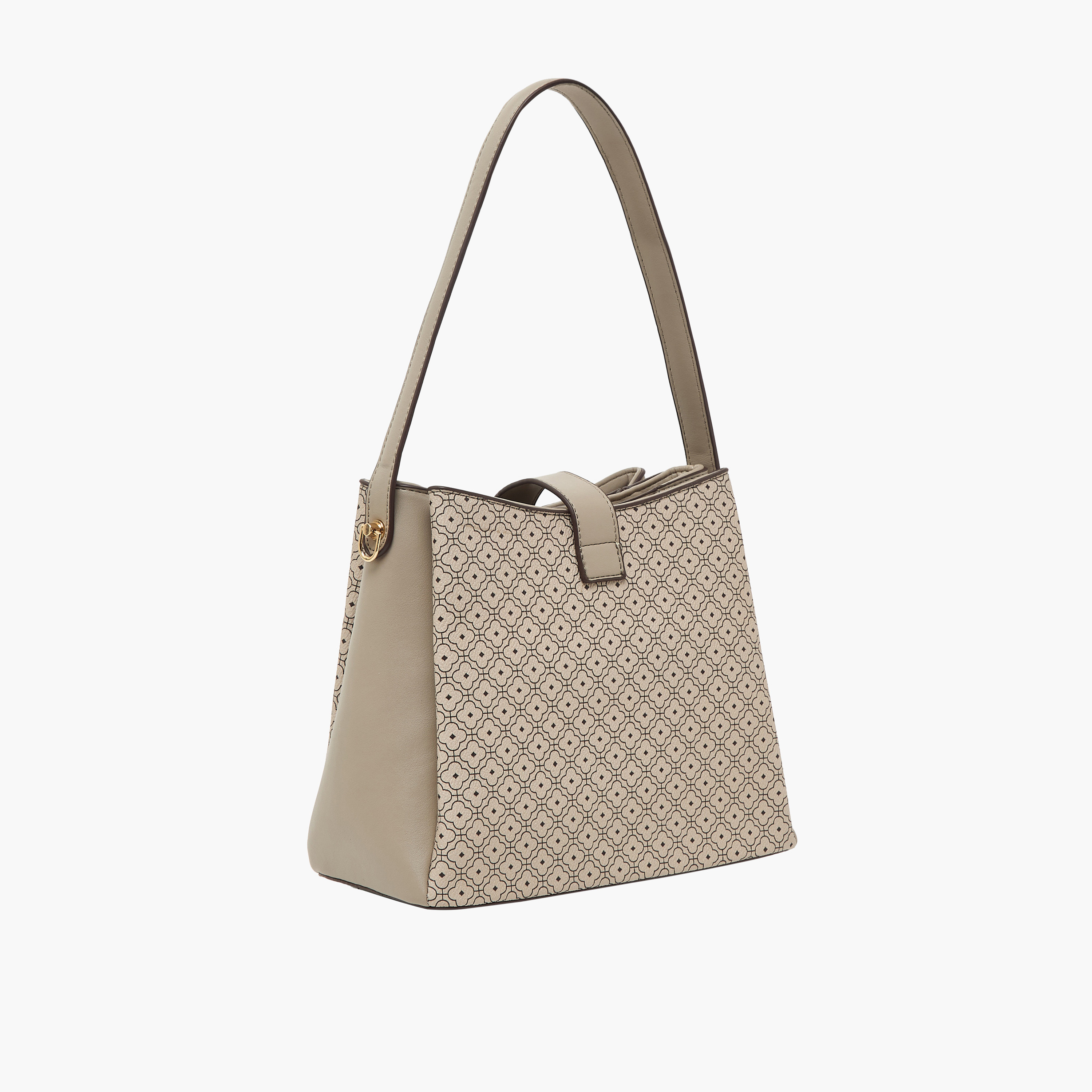 شنطة توت بطبعات وبحزام قابل للفصل من ساشا-women-bagsandwallets-handbags-image-3