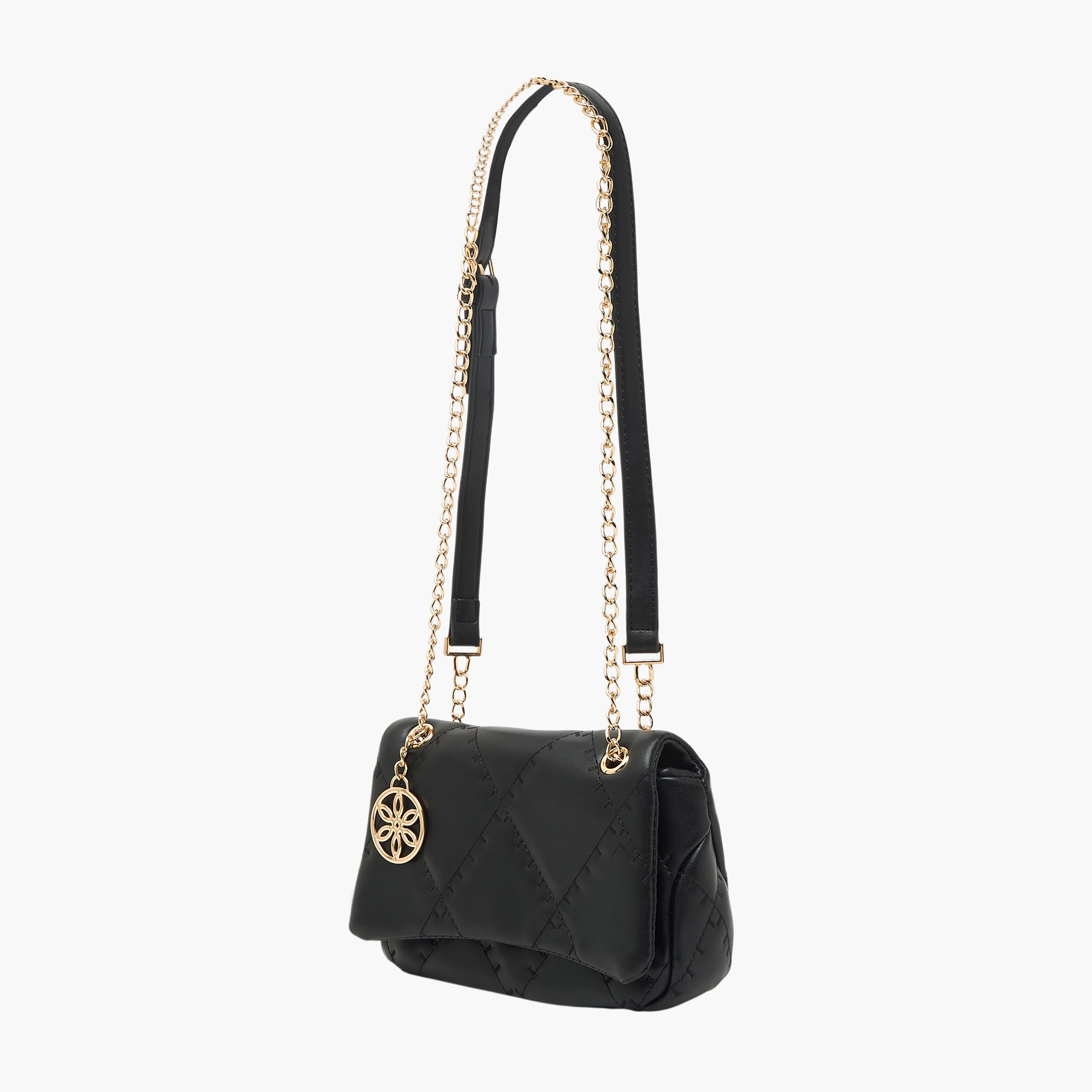 Sasha Quilted Crossbody Bag with Chain Strap-women-bagsandwallets-handbags-image-4