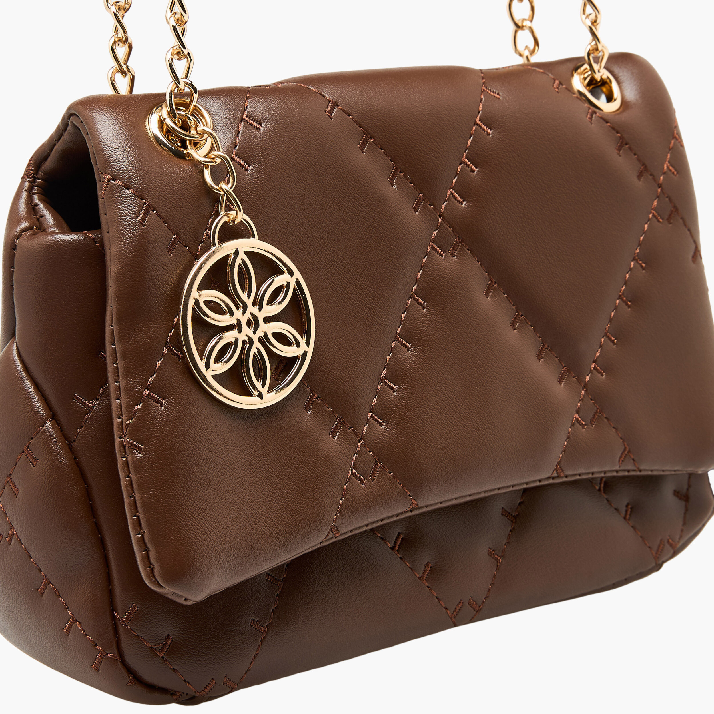 Sasha Quilted Crossbody Bag with Chain Strap-women-bagsandwallets-handbags-image-6