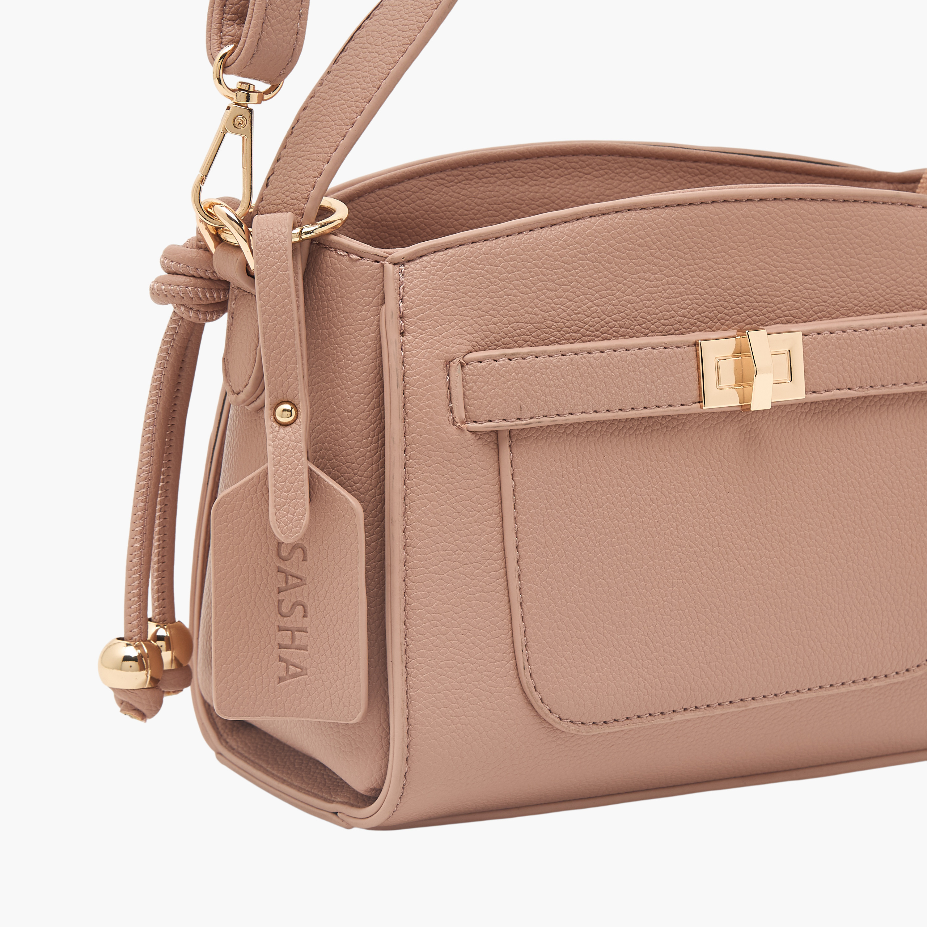 شنطة كروس بودي بارزة الملمس بسحاب إغلاق من ساشا-women-bagsandwallets-handbags-image-4