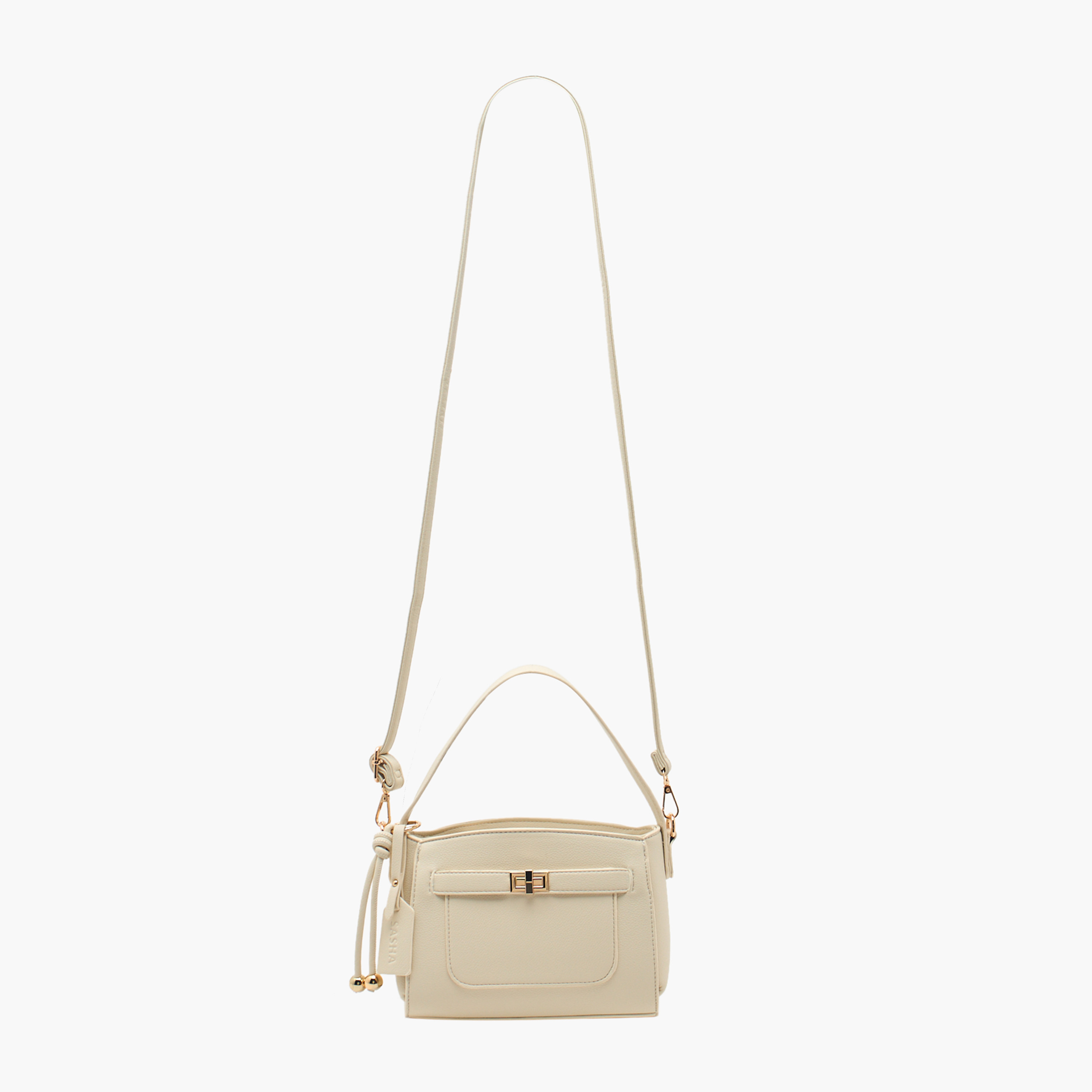 شنطة كروس بودي بارزة الملمس بسحاب إغلاق من ساشا-women-bagsandwallets-handbags-image-2