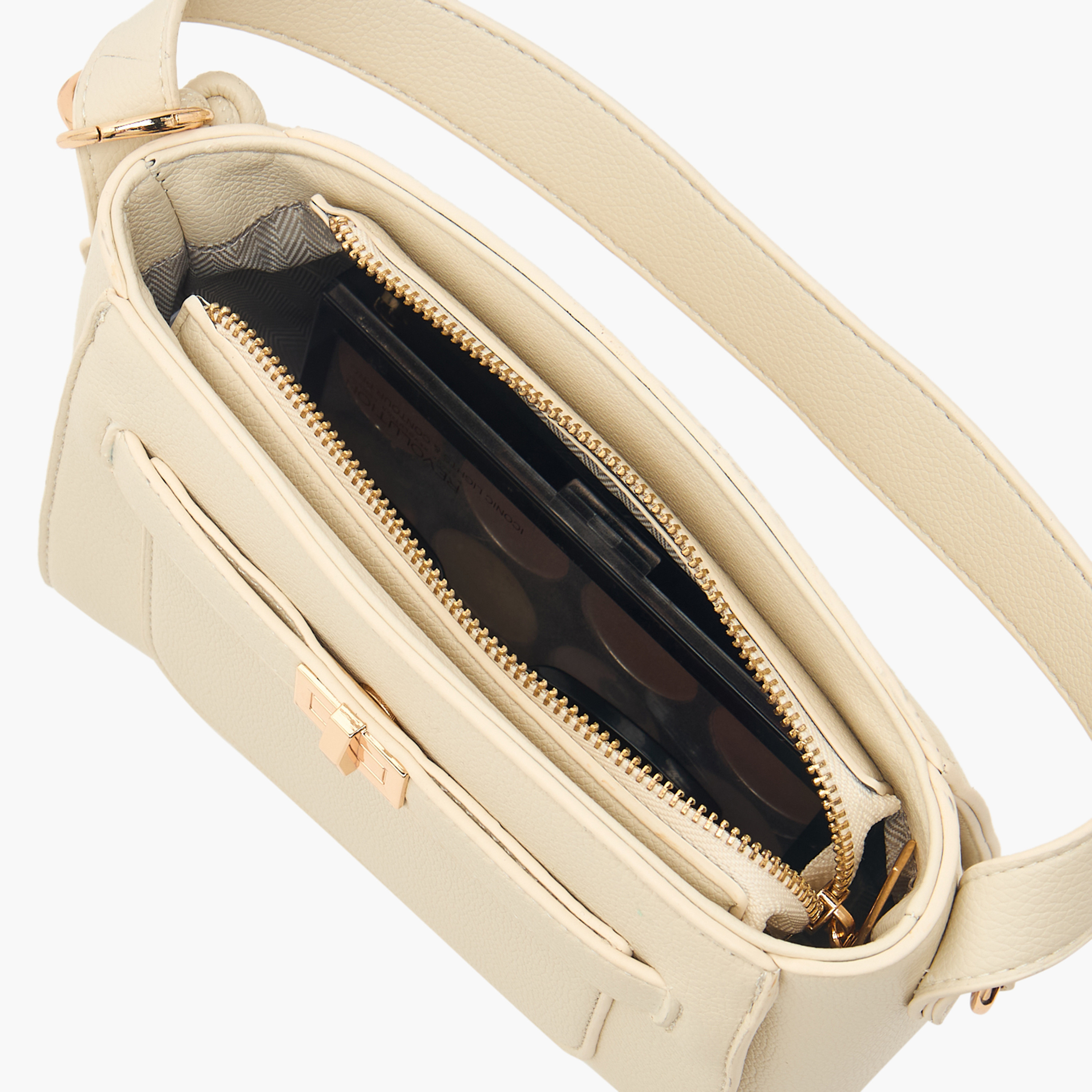 شنطة كروس بودي بارزة الملمس بسحاب إغلاق من ساشا-women-bagsandwallets-handbags-image-7