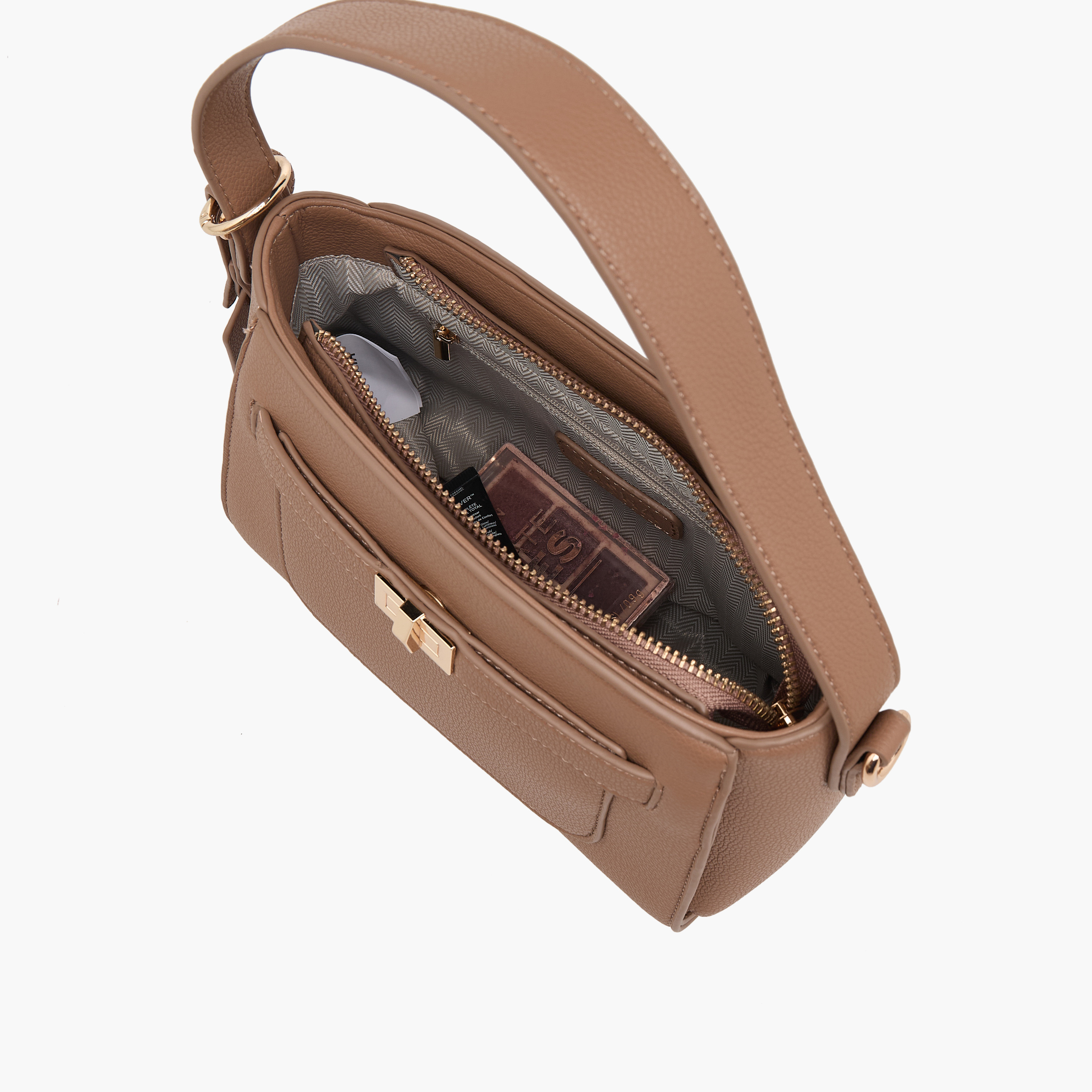 شنطة كروس بودي بارزة الملمس بسحاب إغلاق من ساشا-women-bagsandwallets-handbags-image-7