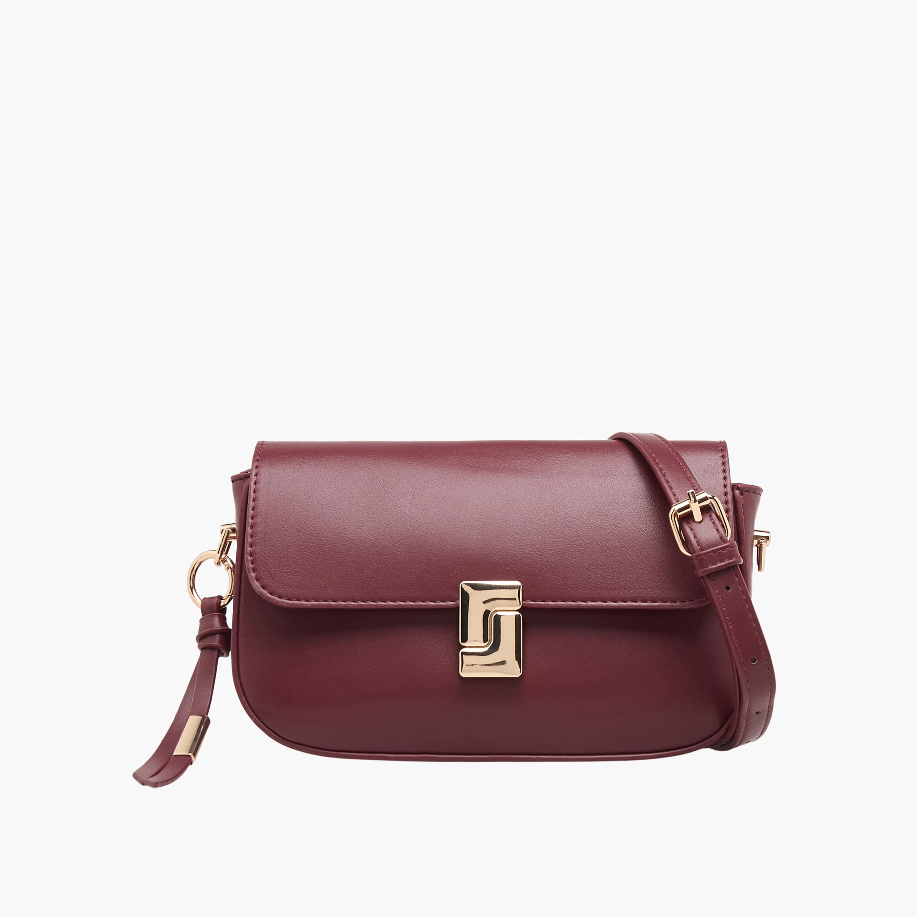 شنطة كروس بودي بارزة الملمس بزر إغلاق من ساشا-women-bagsandwallets-handbags-image-1