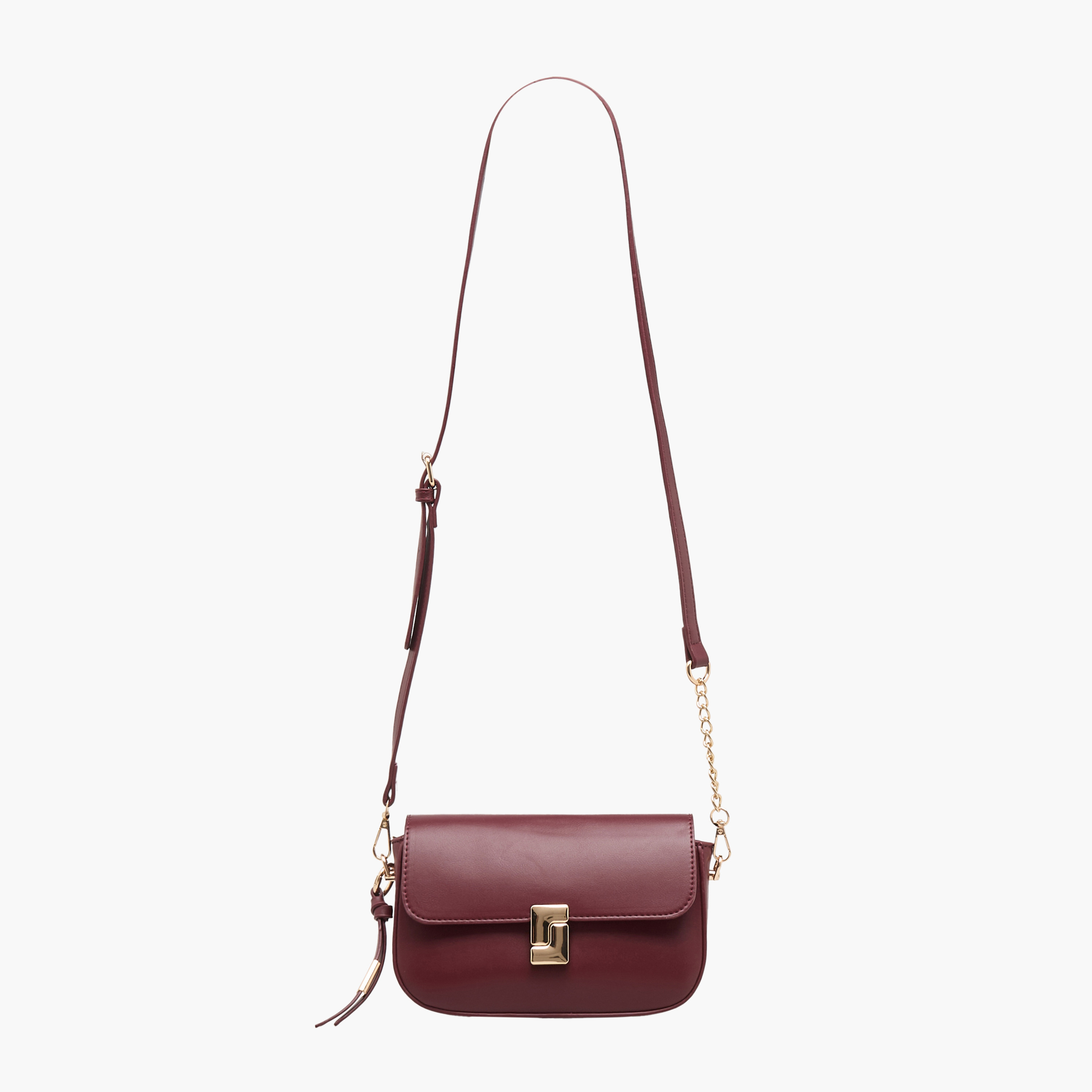 شنطة كروس بودي بارزة الملمس بزر إغلاق من ساشا-women-bagsandwallets-handbags-image-2