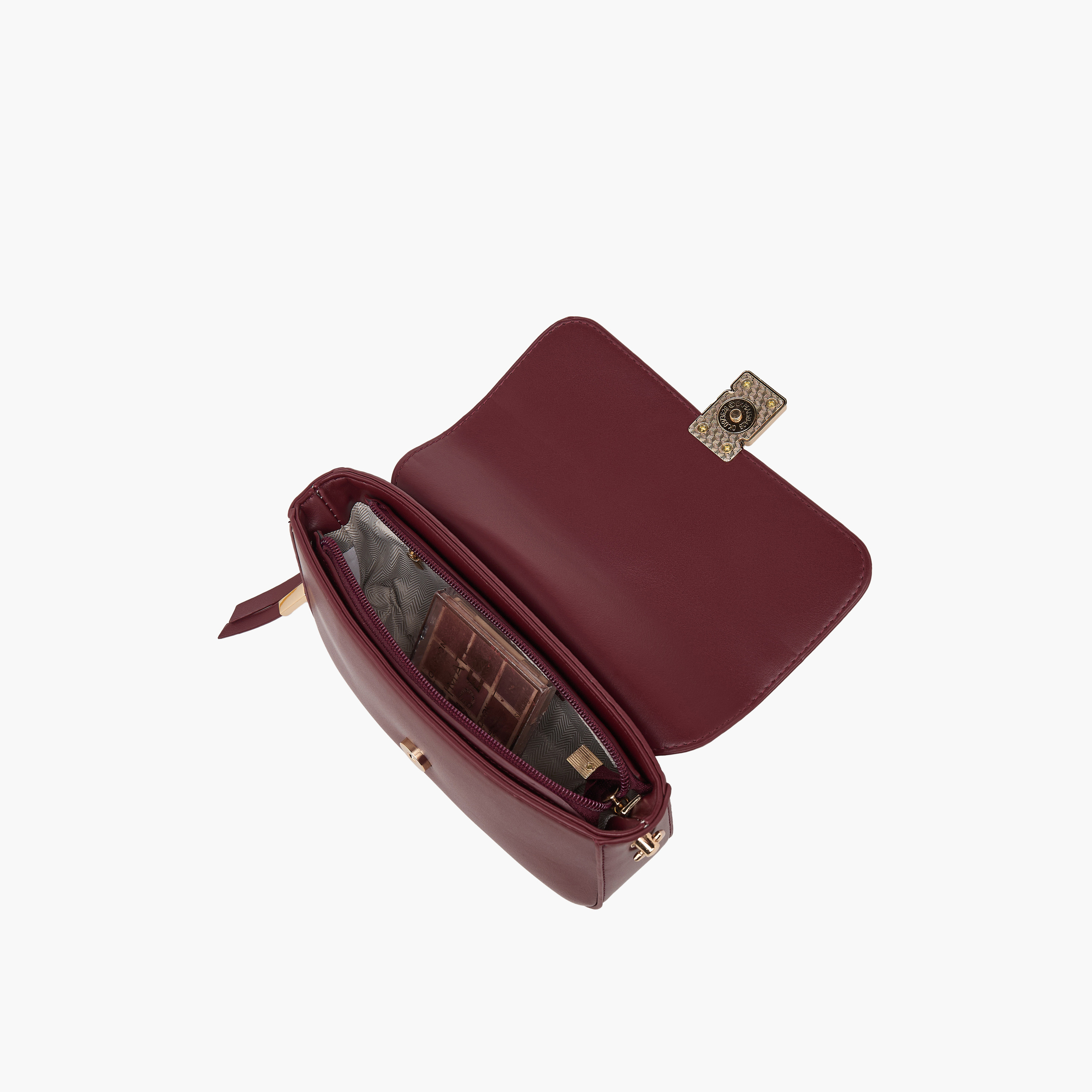 شنطة كروس بودي بارزة الملمس بزر إغلاق من ساشا-women-bagsandwallets-handbags-image-7