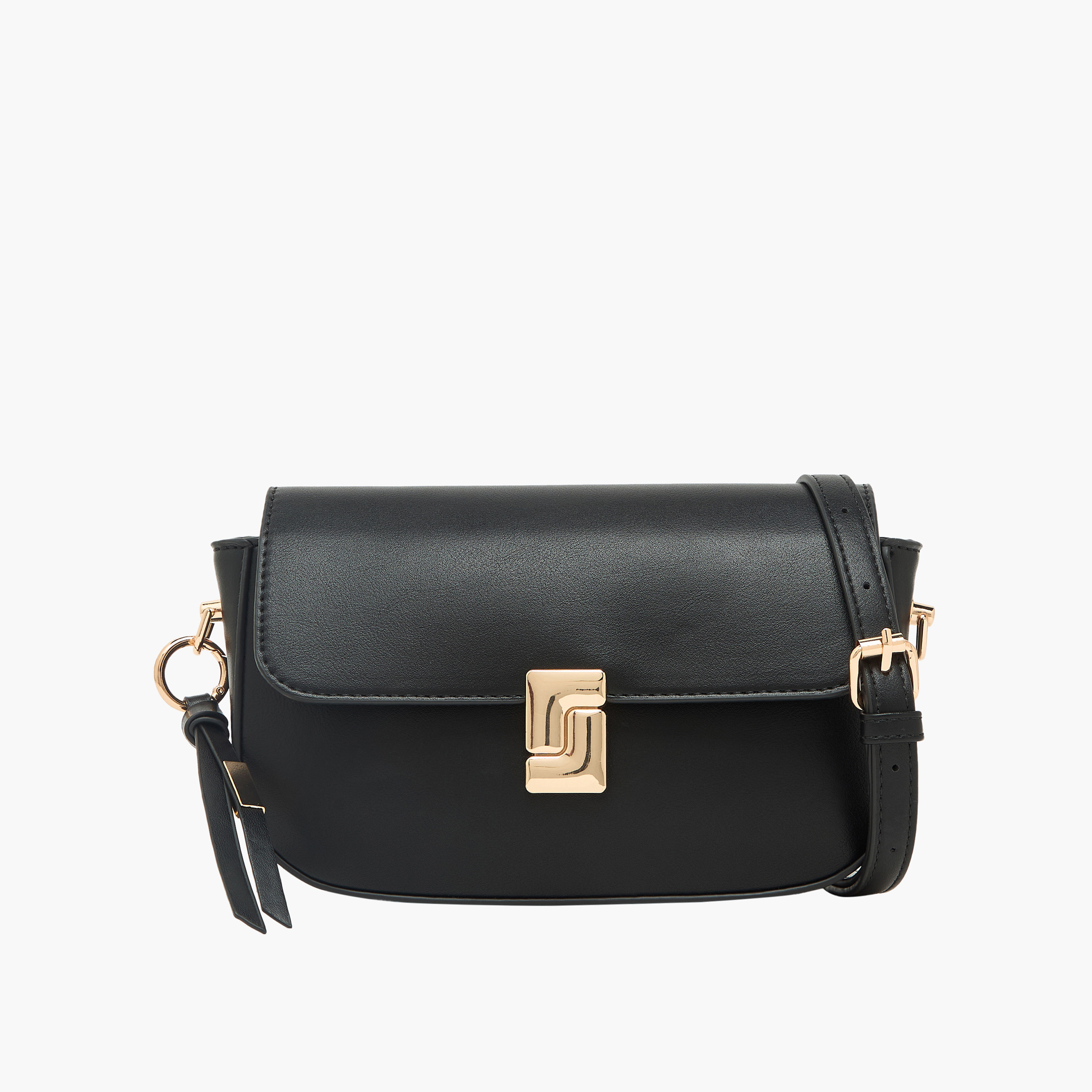 شنطة كروس بودي بارزة الملمس بزر إغلاق من ساشا-women-bagsandwallets-handbags-image-1