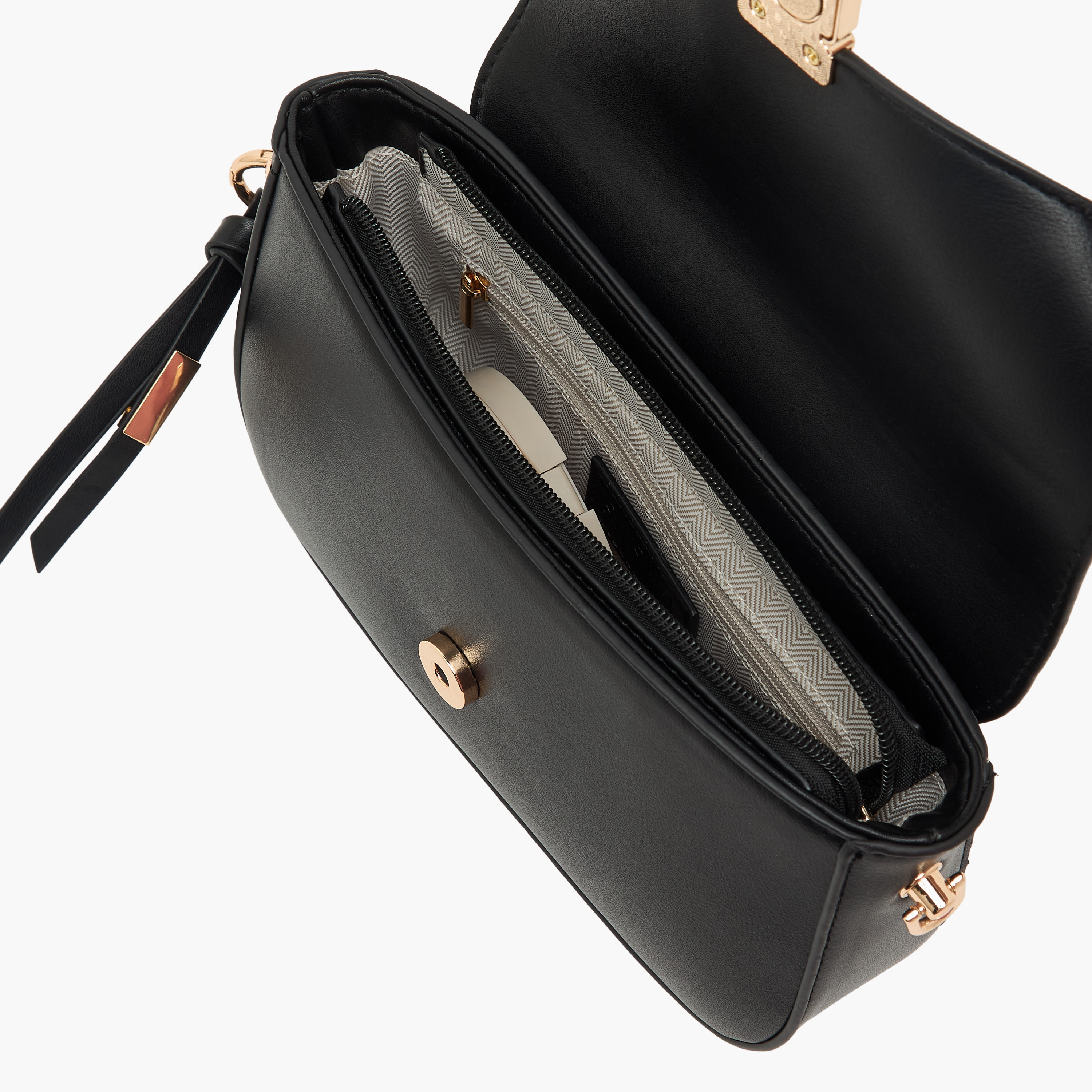 شنطة كروس بودي بارزة الملمس بزر إغلاق من ساشا-women-bagsandwallets-handbags-image-7