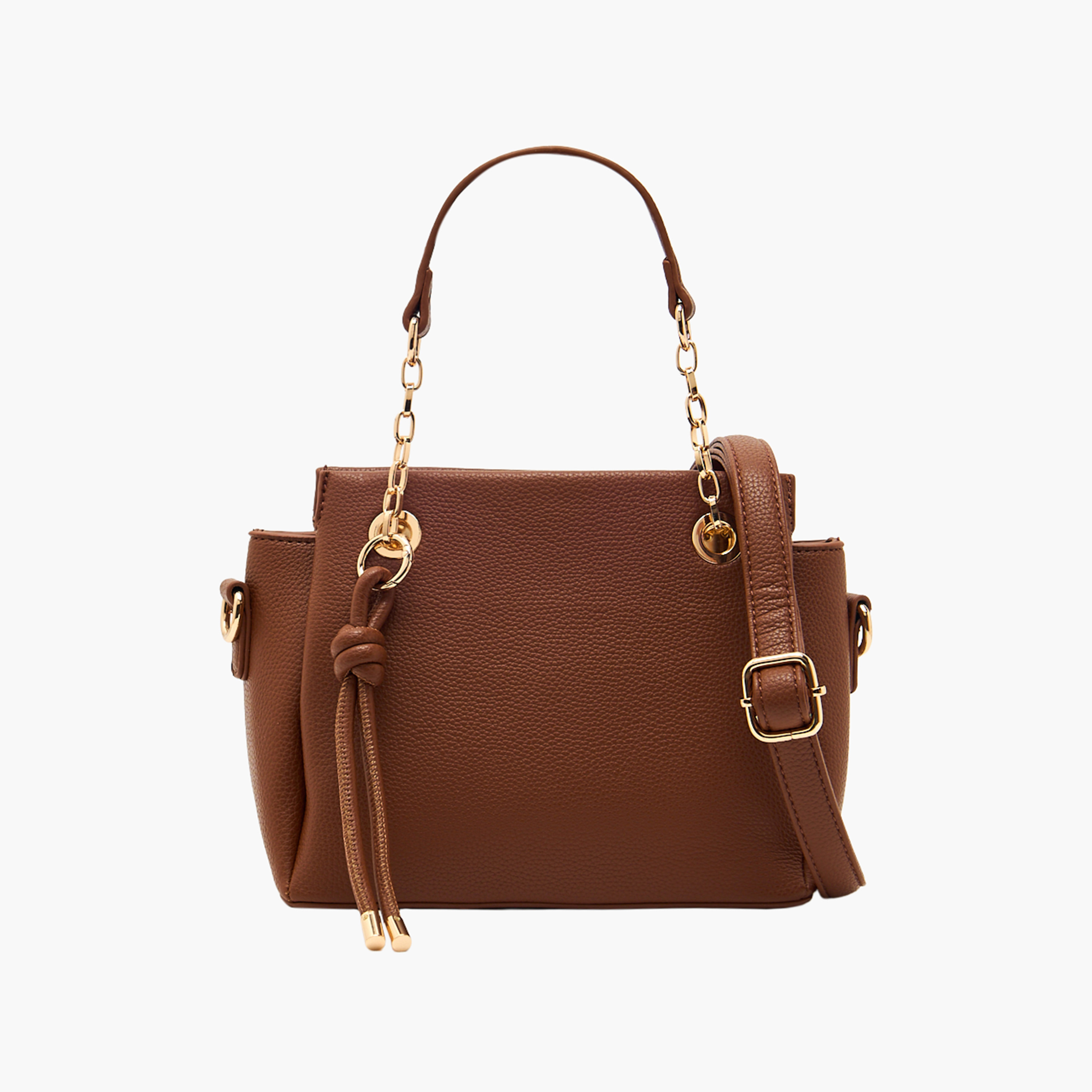 شنطة توتي بارزة الملمس بحزام قابل للفصل من ساشا-women-bagsandwallets-handbags-image-1