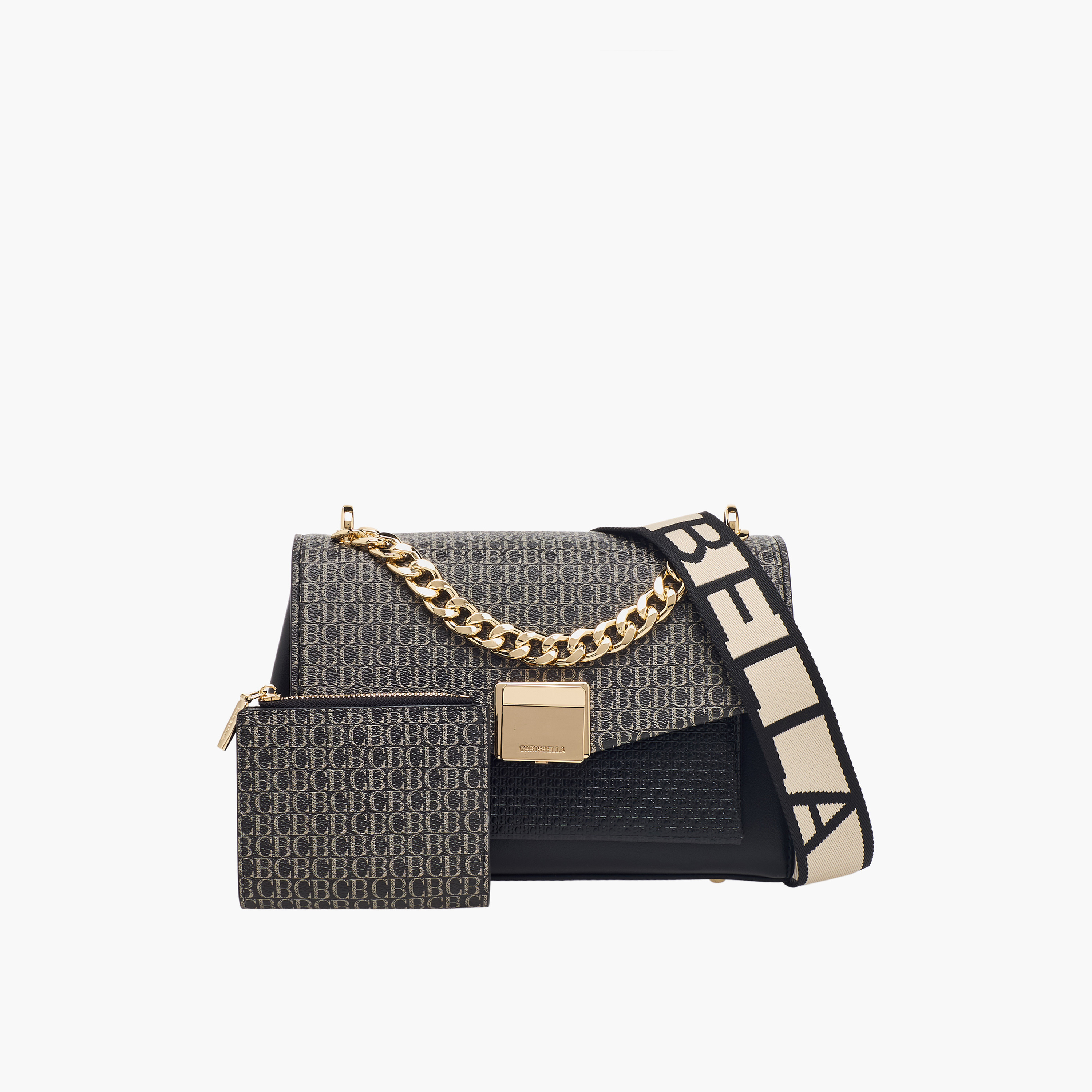 Chrisbella Monogram Print Crossbody Bag with Wallet-women-bagsandwallets-handbags-image-1