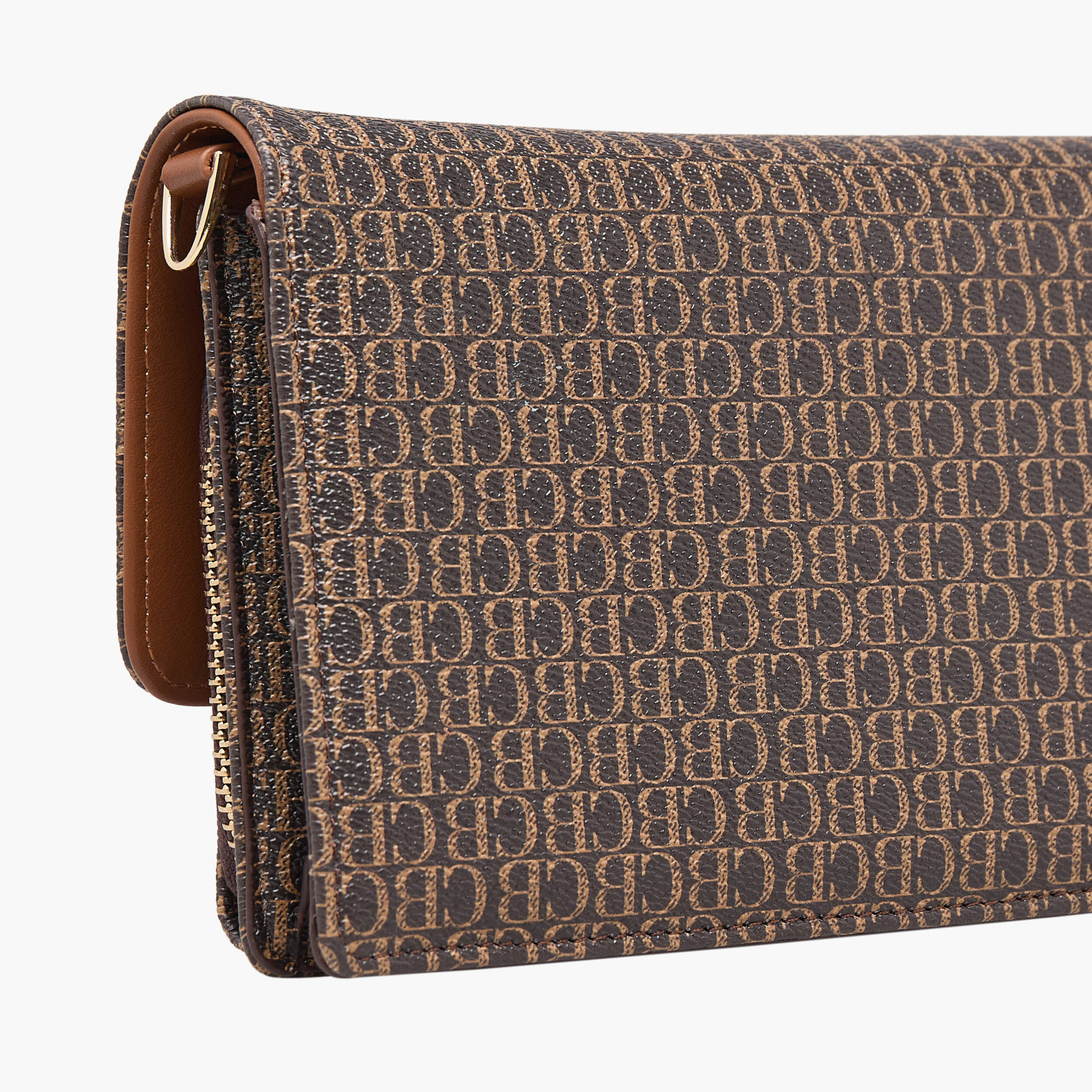 شنطة كروس بودي بطبعات مونوجرام وبحزام قابل للفصل من كريسبيلا-women-bagsandwallets-handbags-image-6