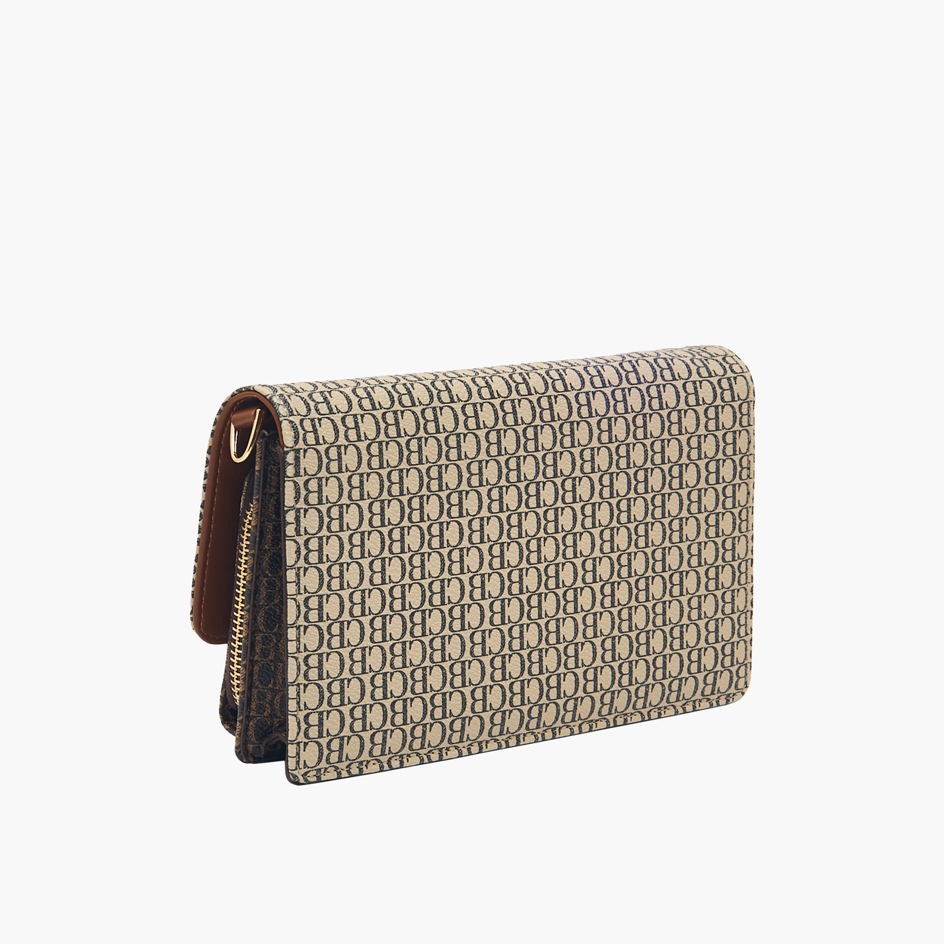 شنطة كروس بودي بطبعات مونوجرام وبحزام قابل للفصل من كريسبيلا-women-bagsandwallets-handbags-image-4
