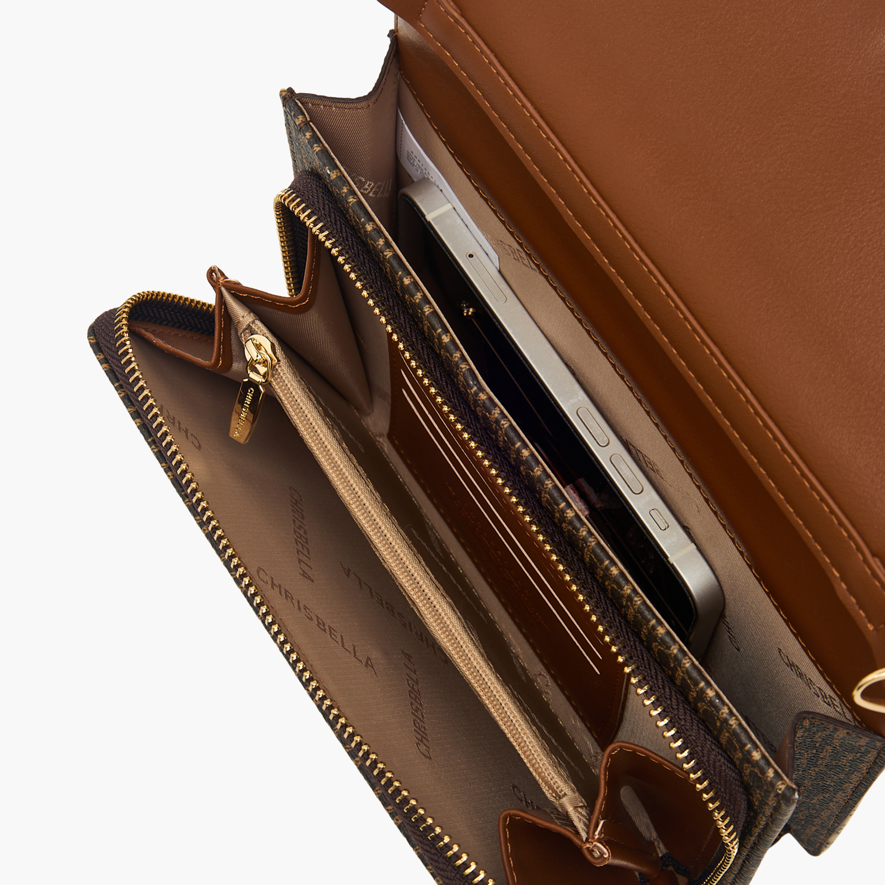 شنطة كروس بودي بطبعات مونوجرام وبحزام قابل للفصل من كريسبيلا-women-bagsandwallets-handbags-image-7