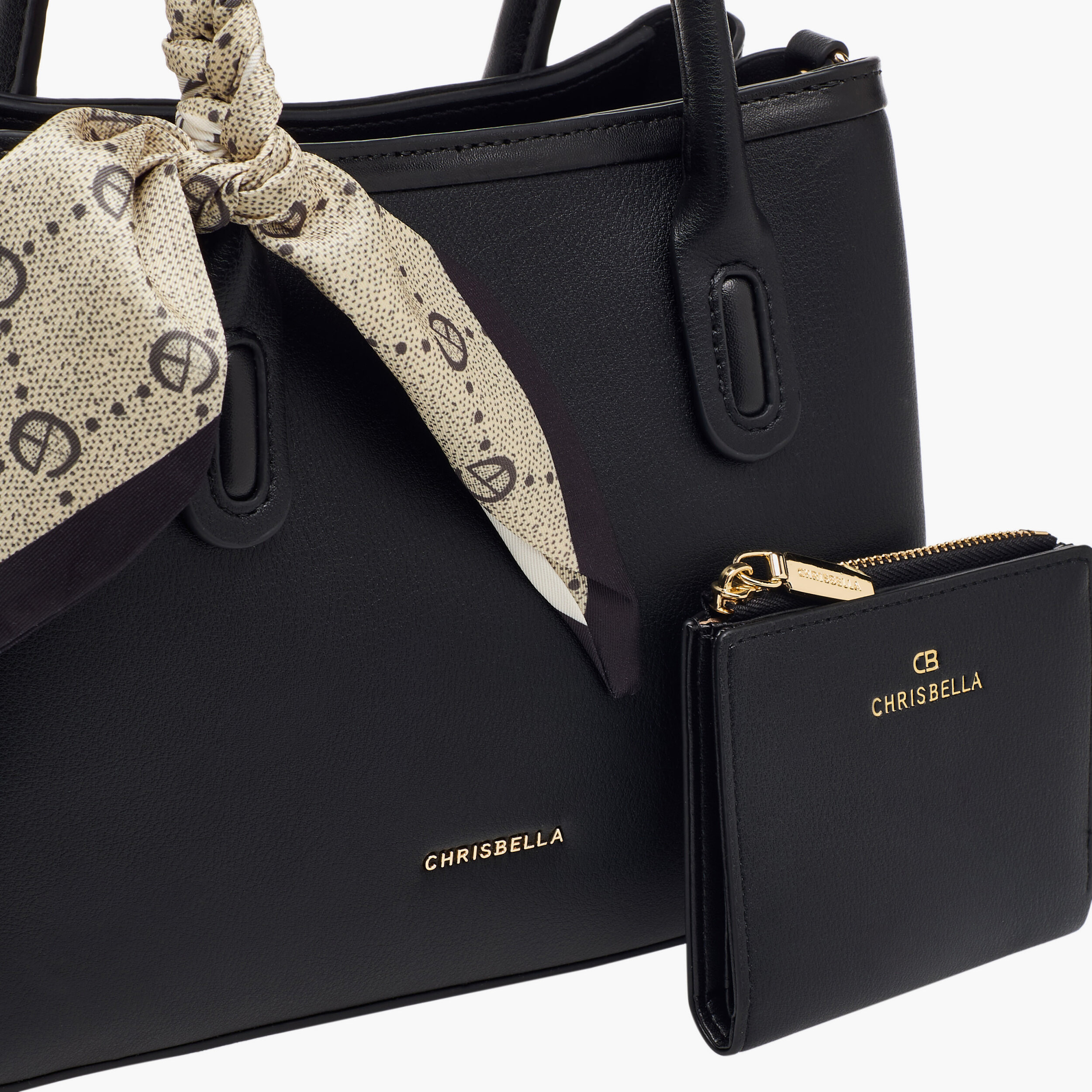 شنطة توت مزينة بوشاح مع محفظة من كريسبيلا-women-bagsandwallets-handbags-image-6