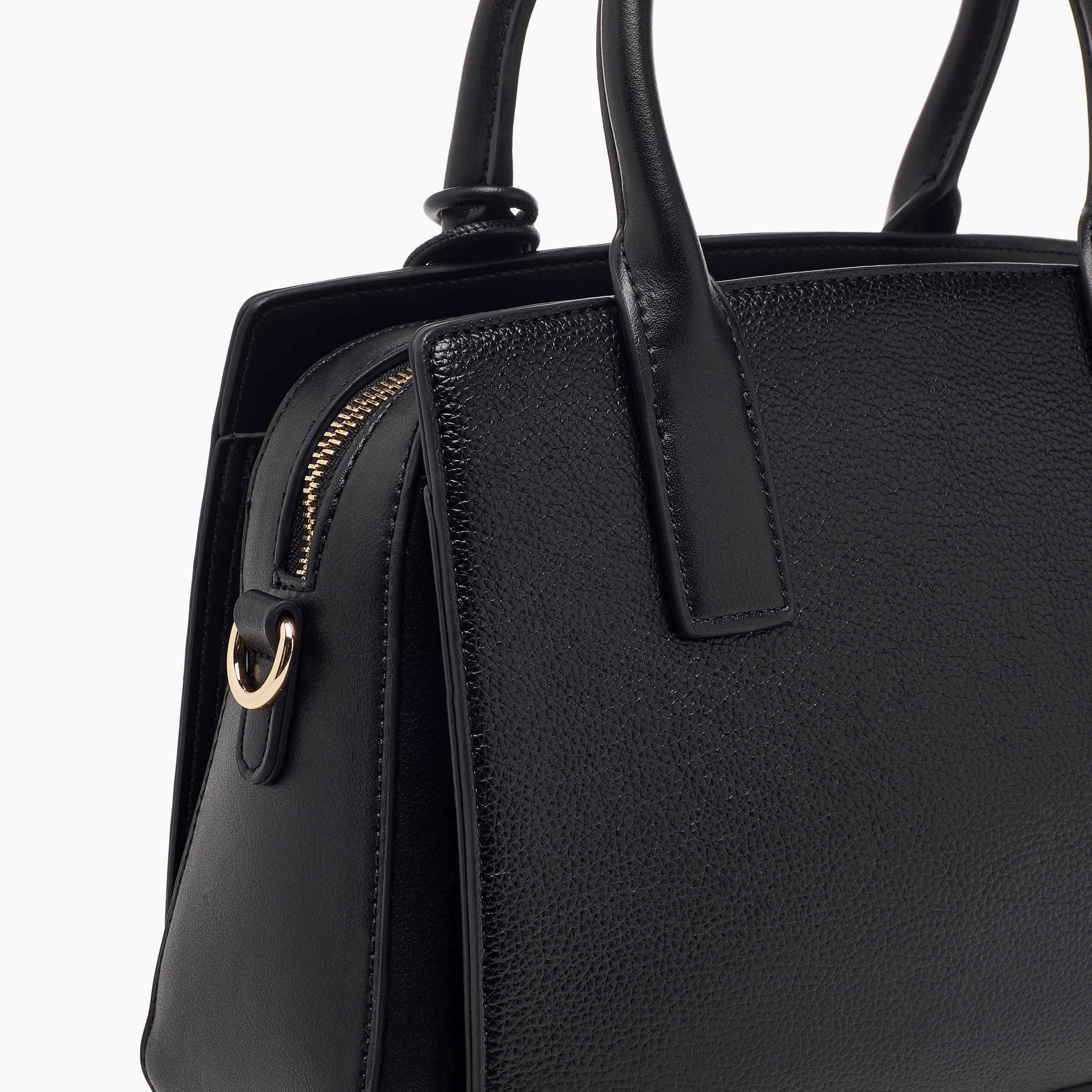 Chrisbella Textured Tote Bag with Pouch-women-bagsandwallets-handbags-image-8