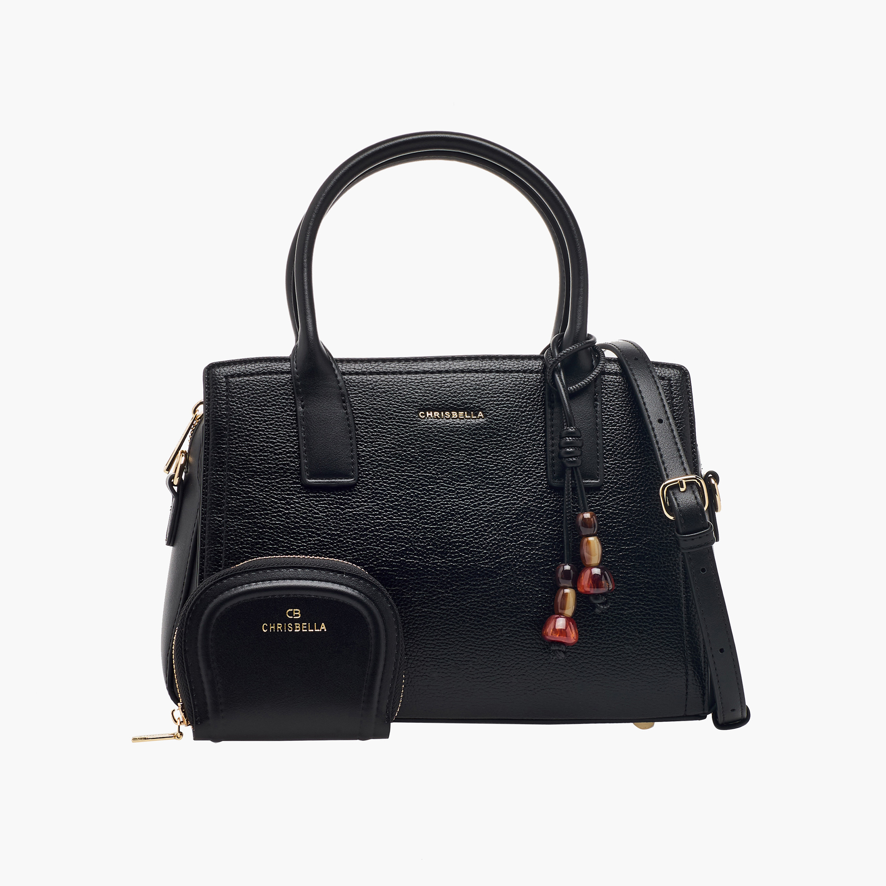 شنطة توتي بارزة الملمس مع محفظة من كريسبيلا-women-bagsandwallets-handbags-image-1