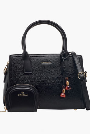 شنطة توتي بارزة الملمس مع محفظة من كريسبيلا-women-bagsandwallets-handbags-image-1